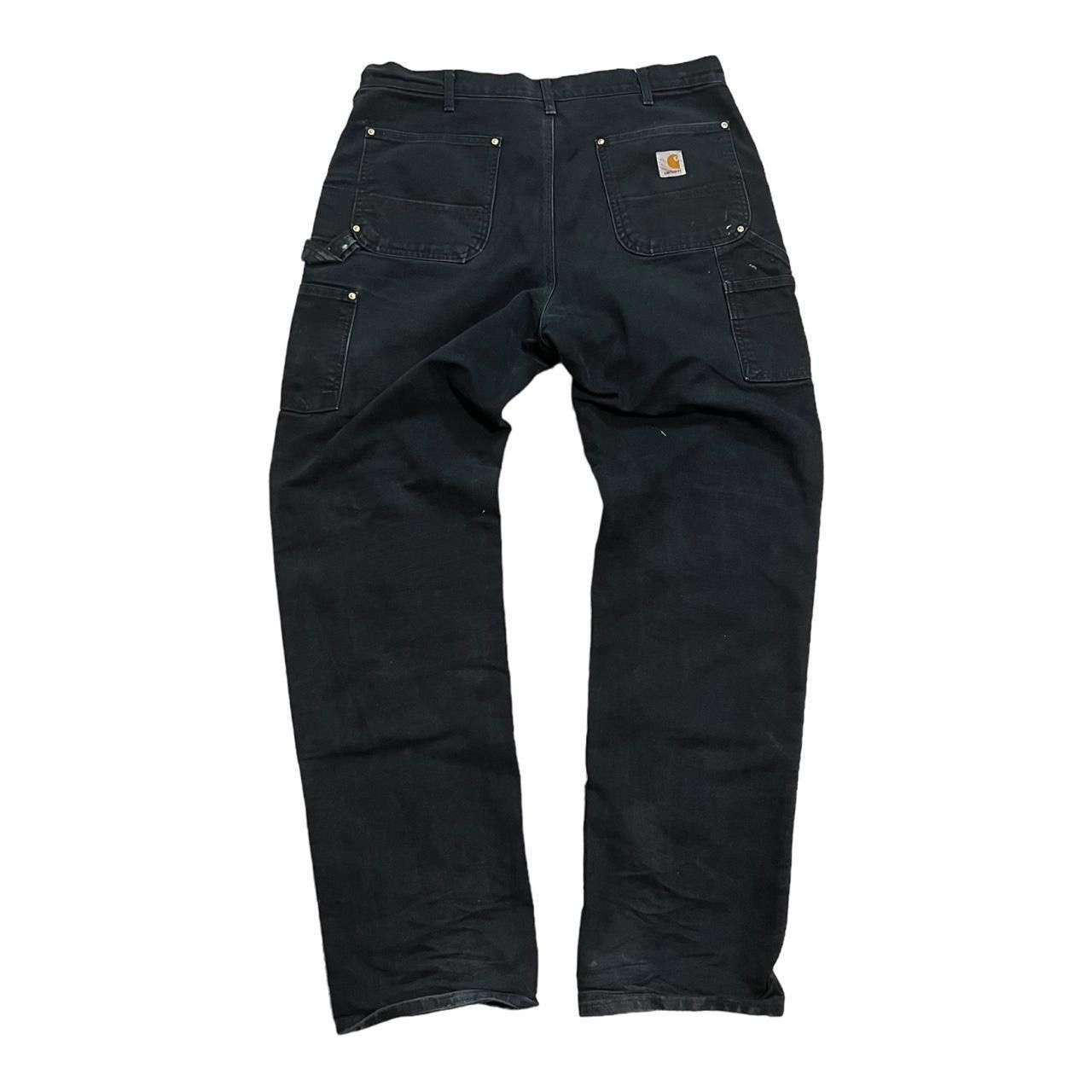 Carhartt Carhartt Double Knee Black Lightly Size US 36 / EU 52 - 2 Thumbnail