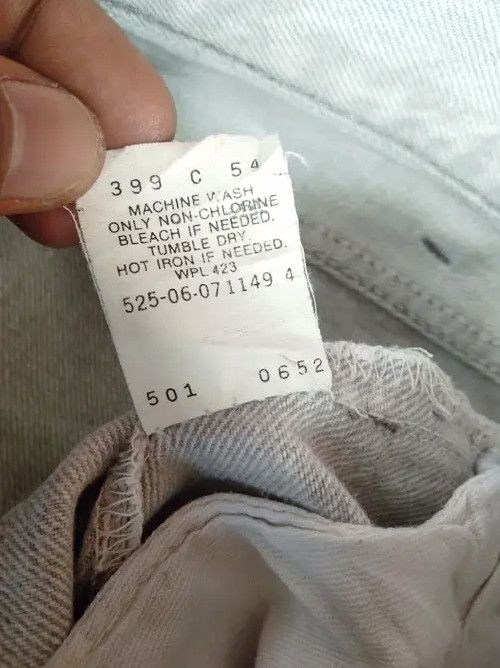 Levi's 80s Vintage Levi's 501 Made In USA Jeans 34x29 Size US 34 / EU 50 - 8 Thumbnail