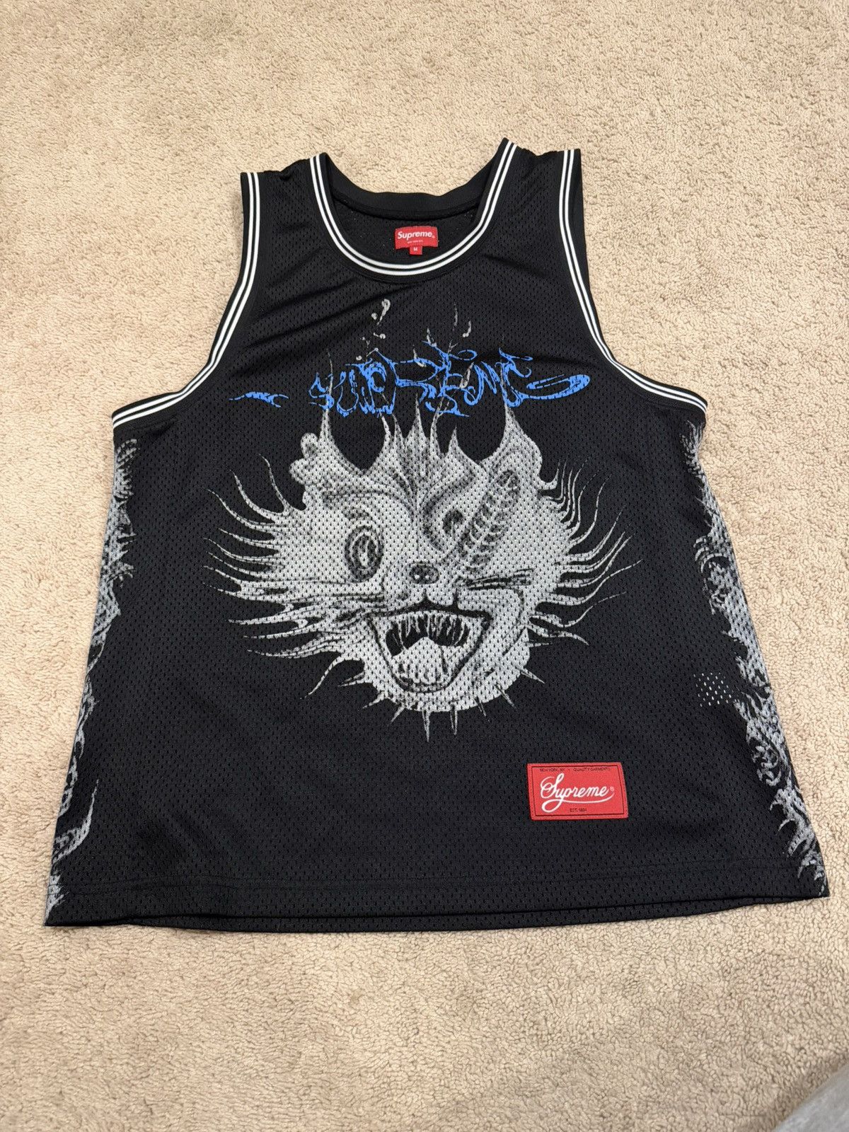 Supreme Supreme Animal Basketball Jersey | Grailed