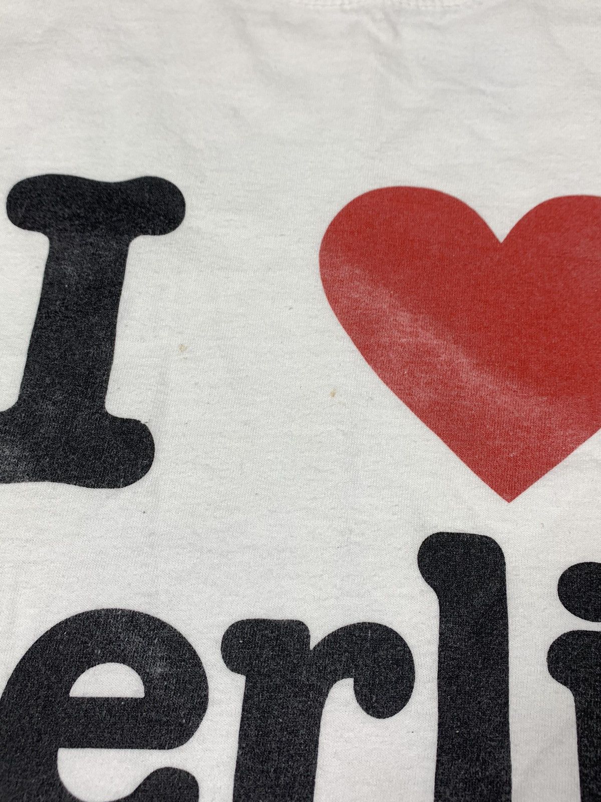 I Love NY × Vintage Vintage I Love Berlin tee big logo streetwear style size L Size US L / EU 52-54 / 3 - 3 Thumbnail