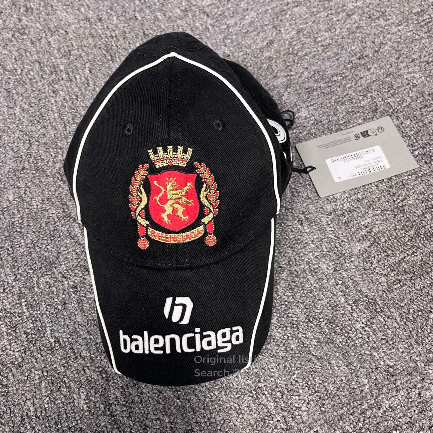 Balenciaga Balenciaga Letter-shaped baseball cap| Size ONE SIZE - 1 Thumbnail
