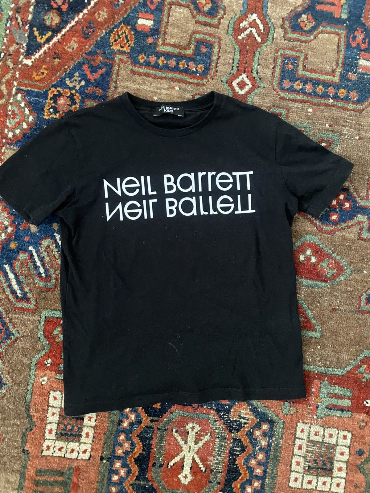 Neil Barrett Neil Barett Kids Stretchy Baby Tee Size S / US 4 / IT 40 - 1 Thumbnail