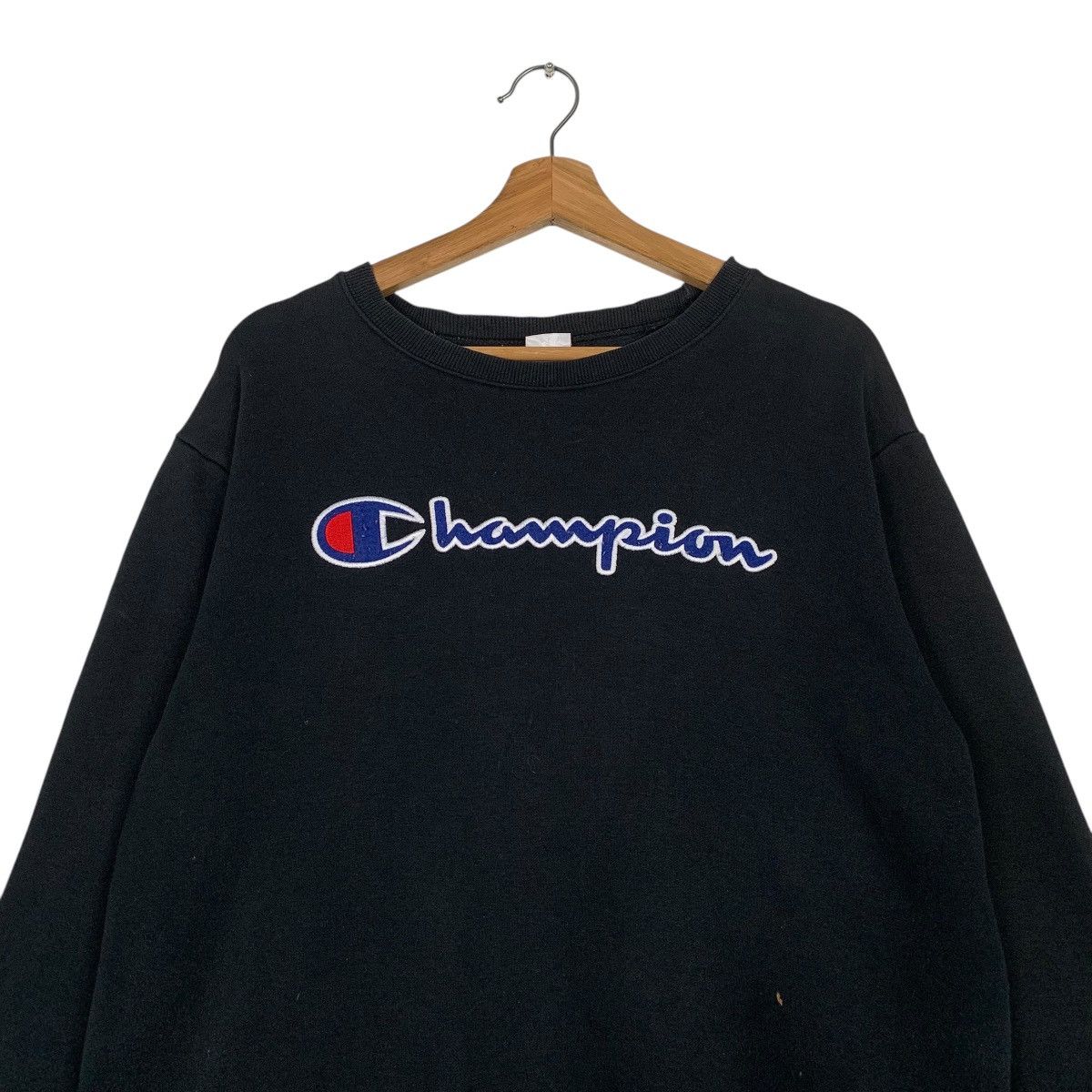 Champion Vintage Champion Big Logo Sweatshirt Size US M / EU 48-50 / 2 - 2 Thumbnail
