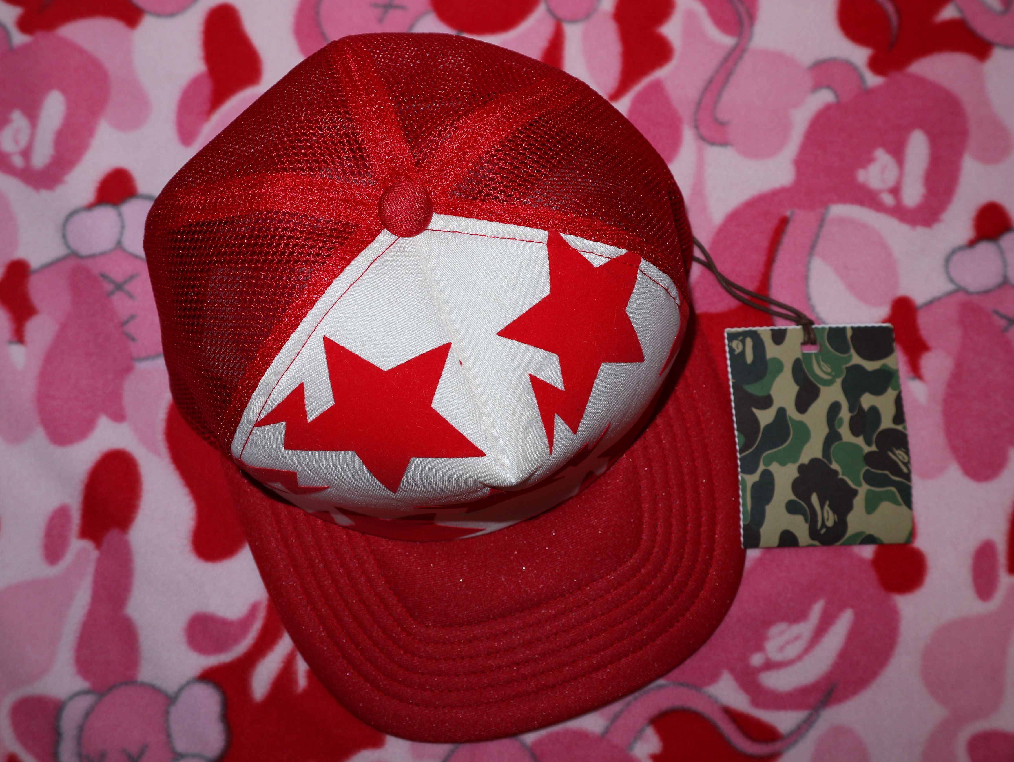 Bape Bape Bapesta Mesh Cap Size ONE SIZE - 2 Thumbnail