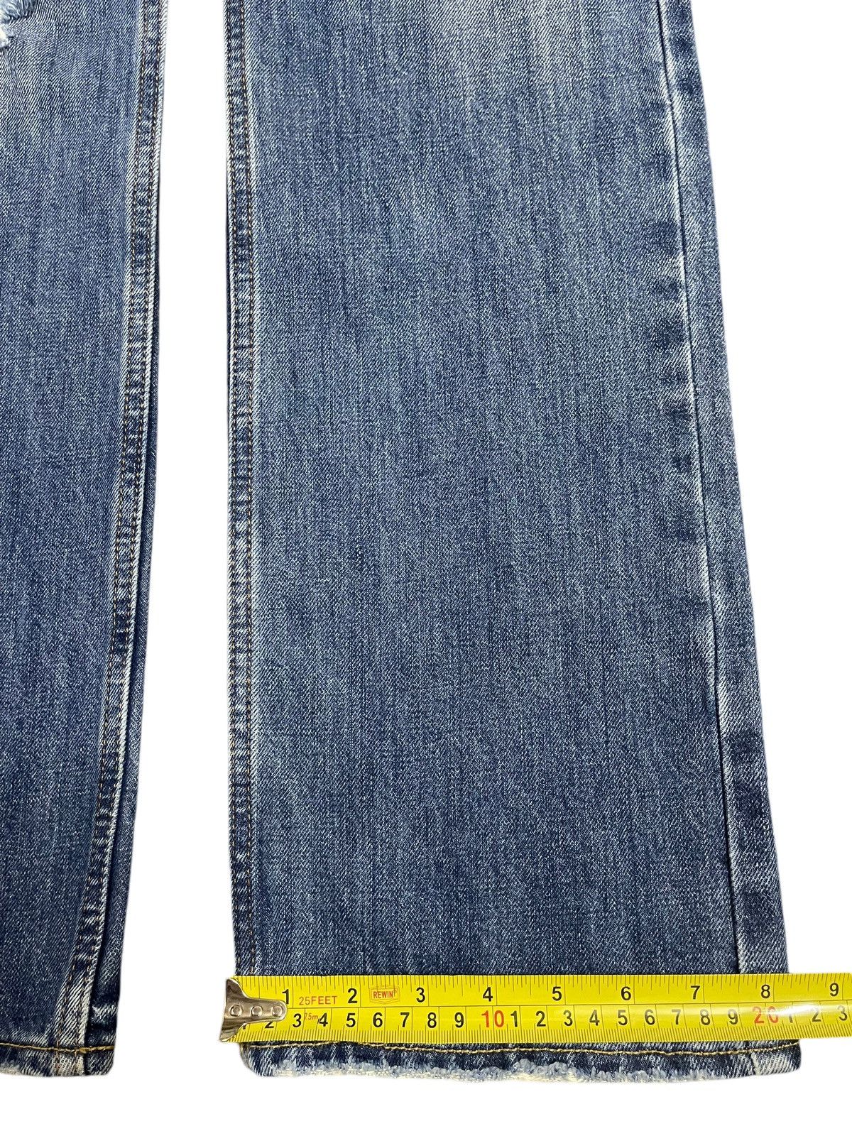 Sugar Cane Vintage Japanese Brand Blue Wash Distressed Style Loose Jean Size US 30 / EU 46 - 16 Thumbnail