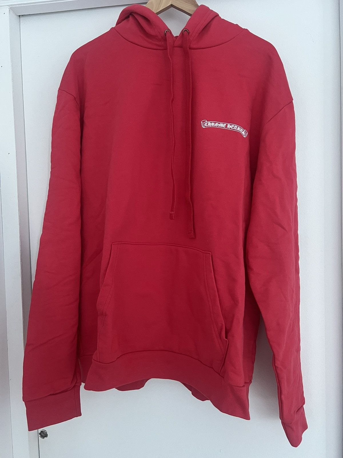 Chrome Hearts Chrome Hearts Red Scroll Hoodie Size US L / EU 52-54 / 3 - 1 Thumbnail