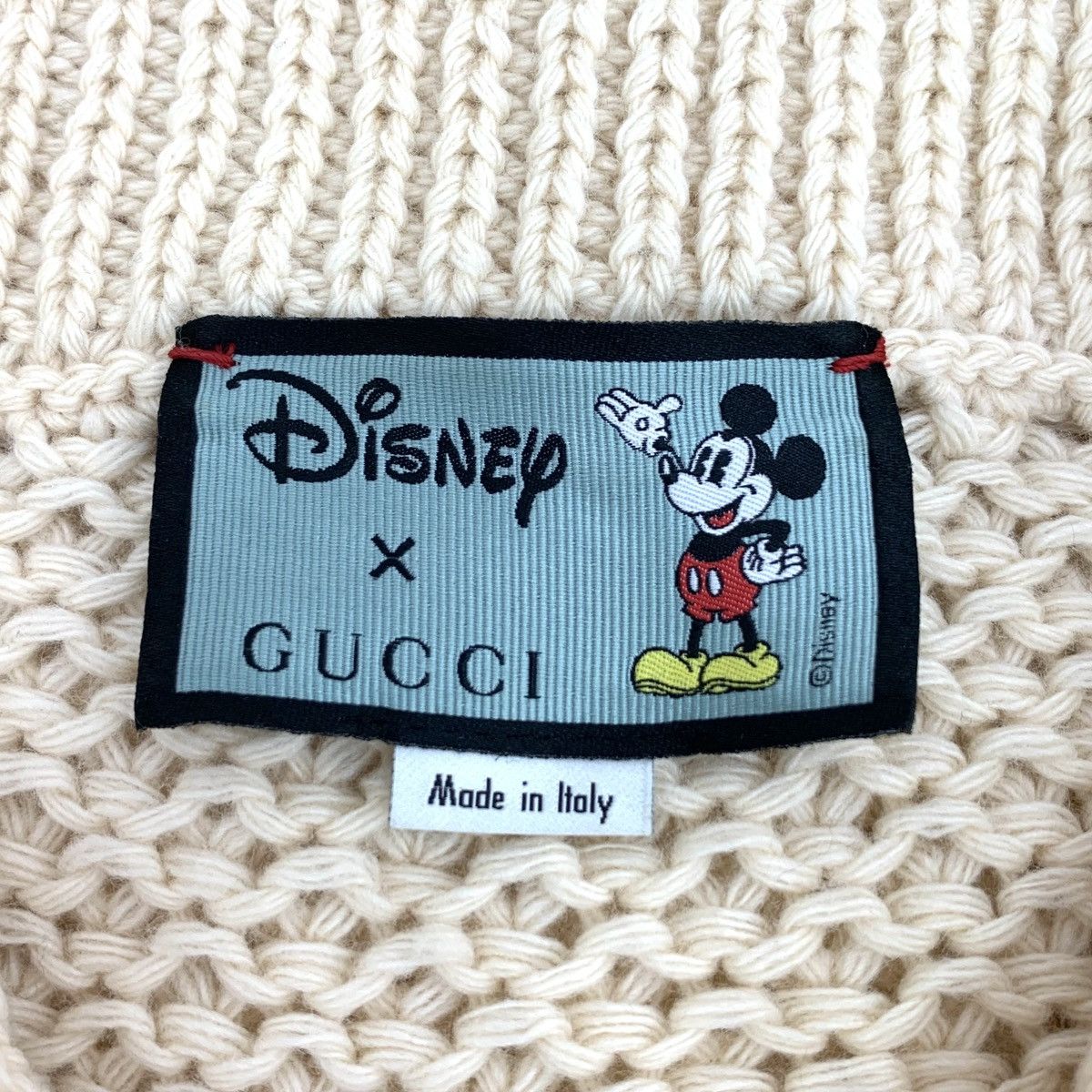 Gucci Gucci x Disney Mickey Mouse Long Sleeve Knit Sweater K26WX Size L / US 10 / IT 46 - 5 Thumbnail