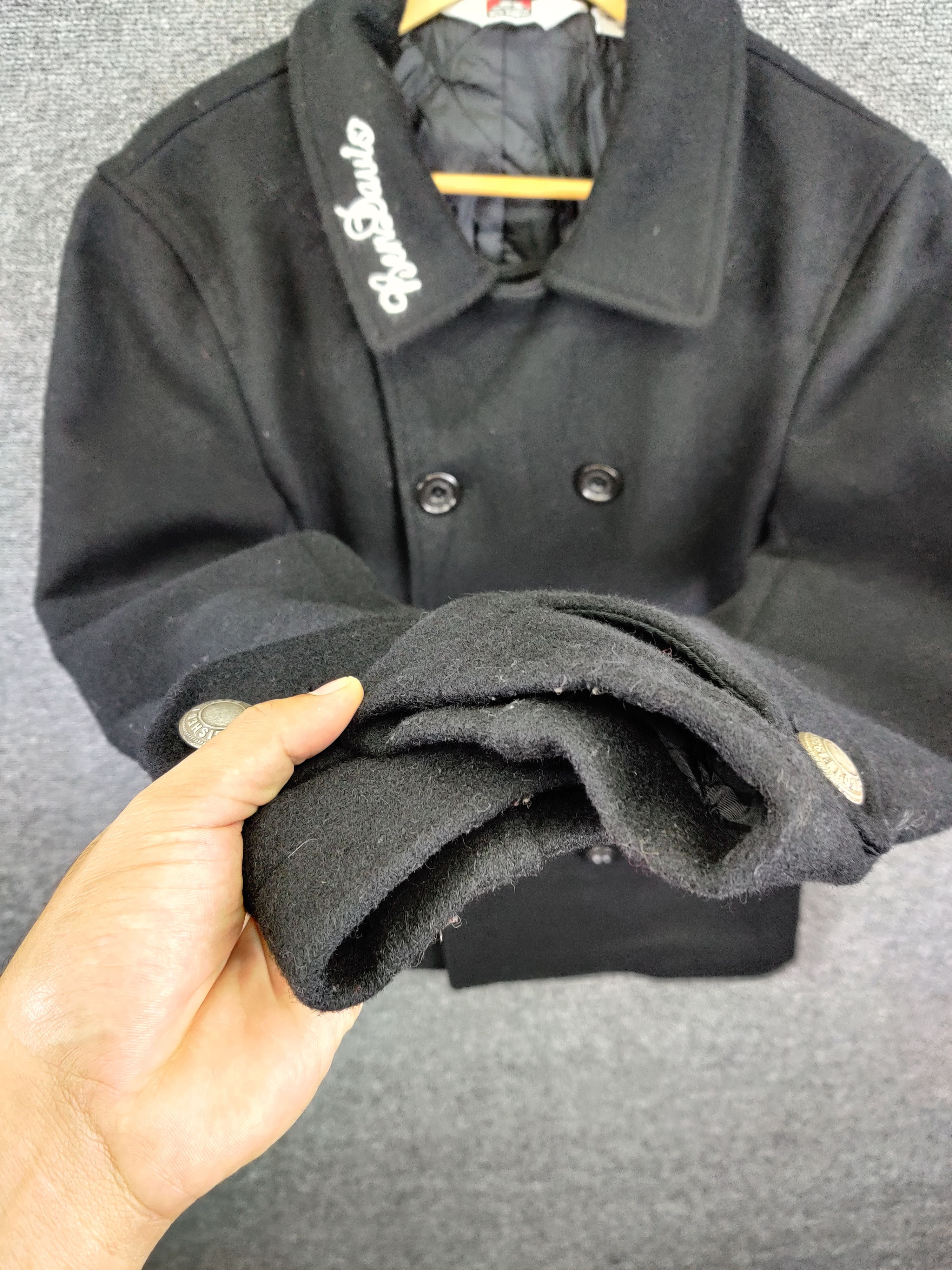 Ben Davis Vintage Ben Davis Double Breasted Wool Coat Size US M / EU 48-50 / 2 - 8 Thumbnail