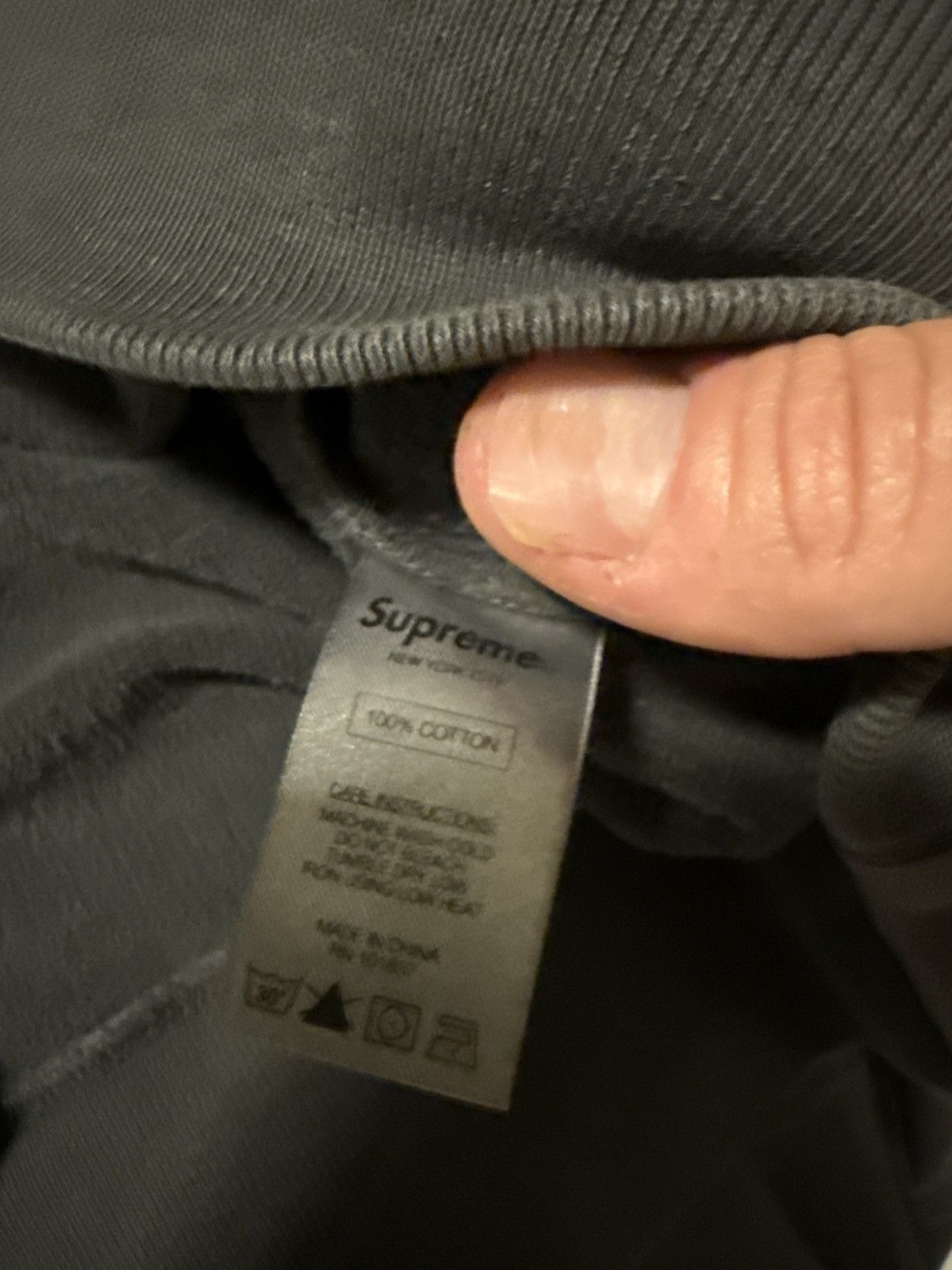 Supreme Supreme pull over washed sweatshirt Size US L / EU 52-54 / 3 - 5 Thumbnail
