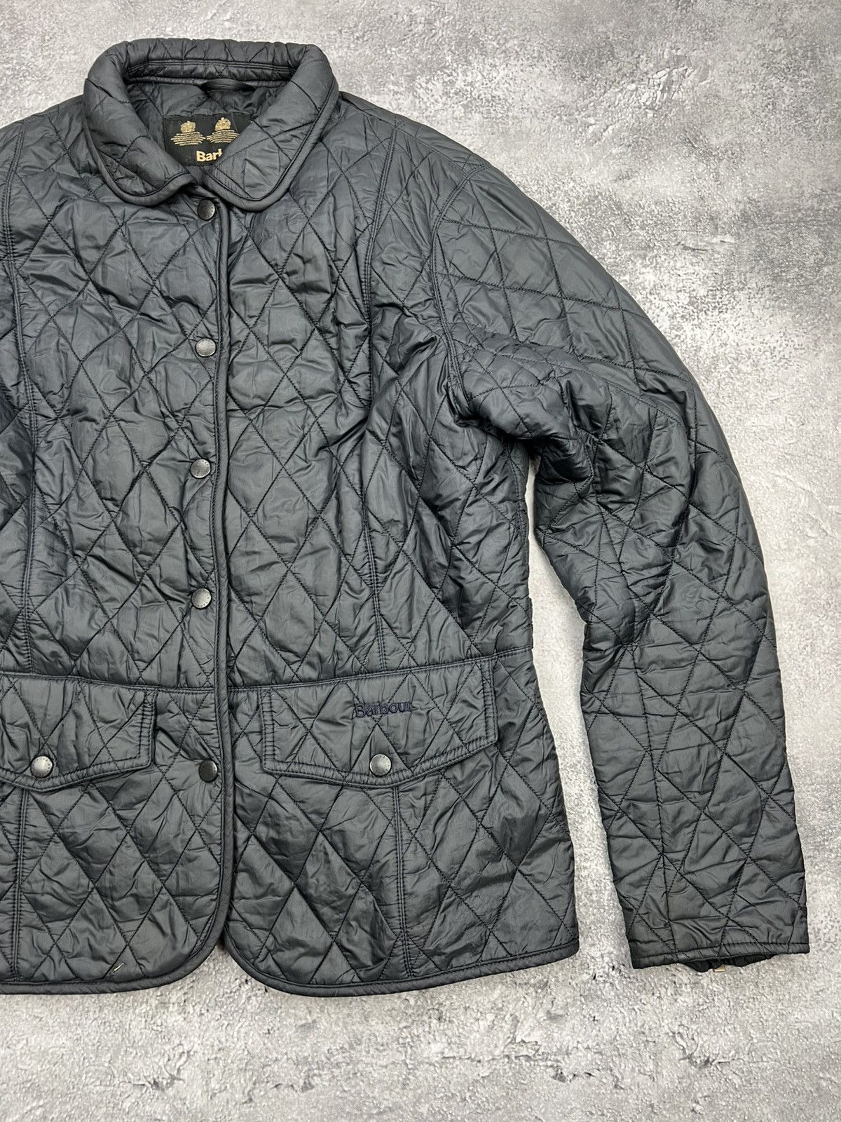 Barbour Barbour Quilted Jacket Black Womens Large Size L / US 10 / IT 46 - 2 Thumbnail