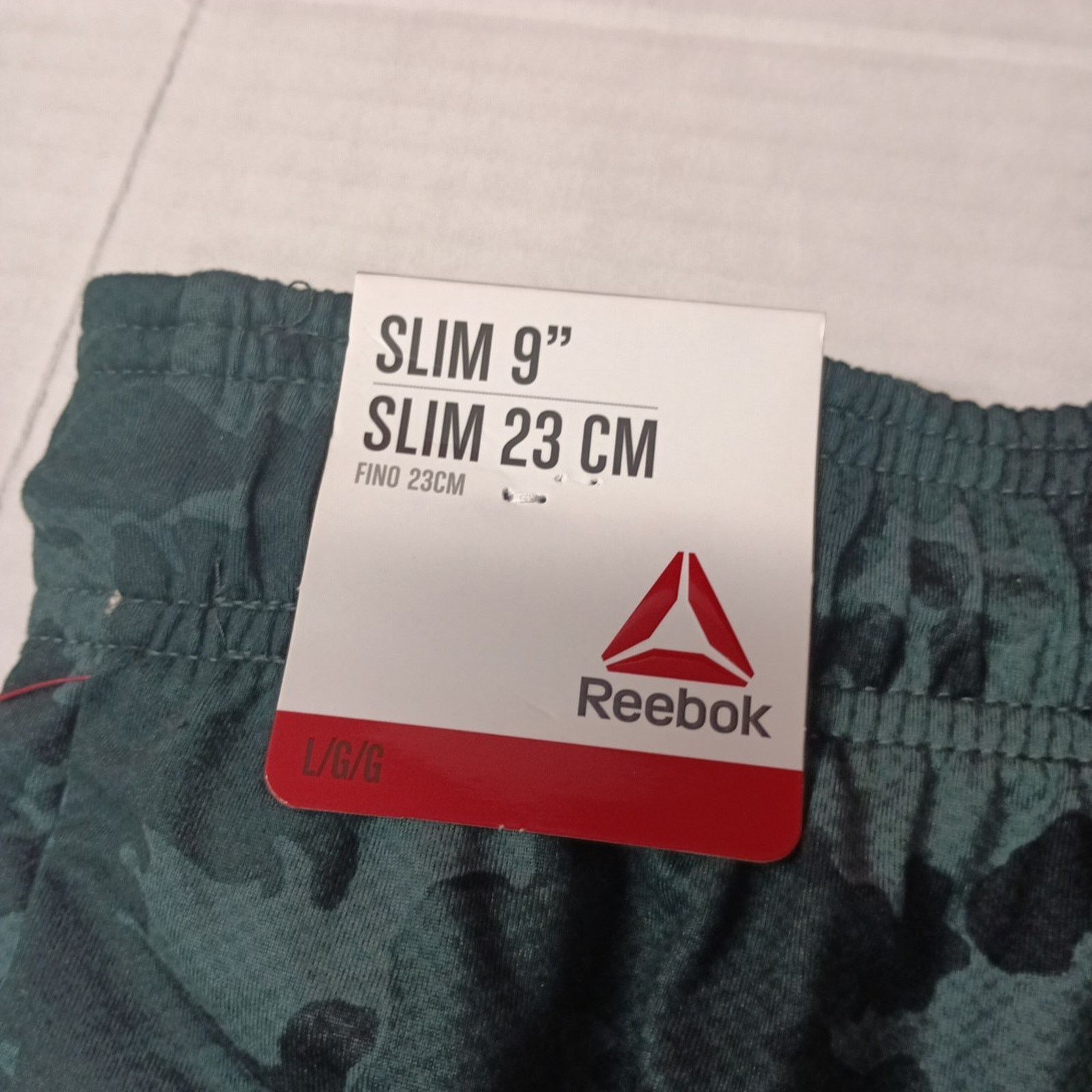 Reebok Reebok Men's L Delta Core 9" Shorts Green Camo Slim Fit NWT Size US 34 / EU 50 - 6 Thumbnail