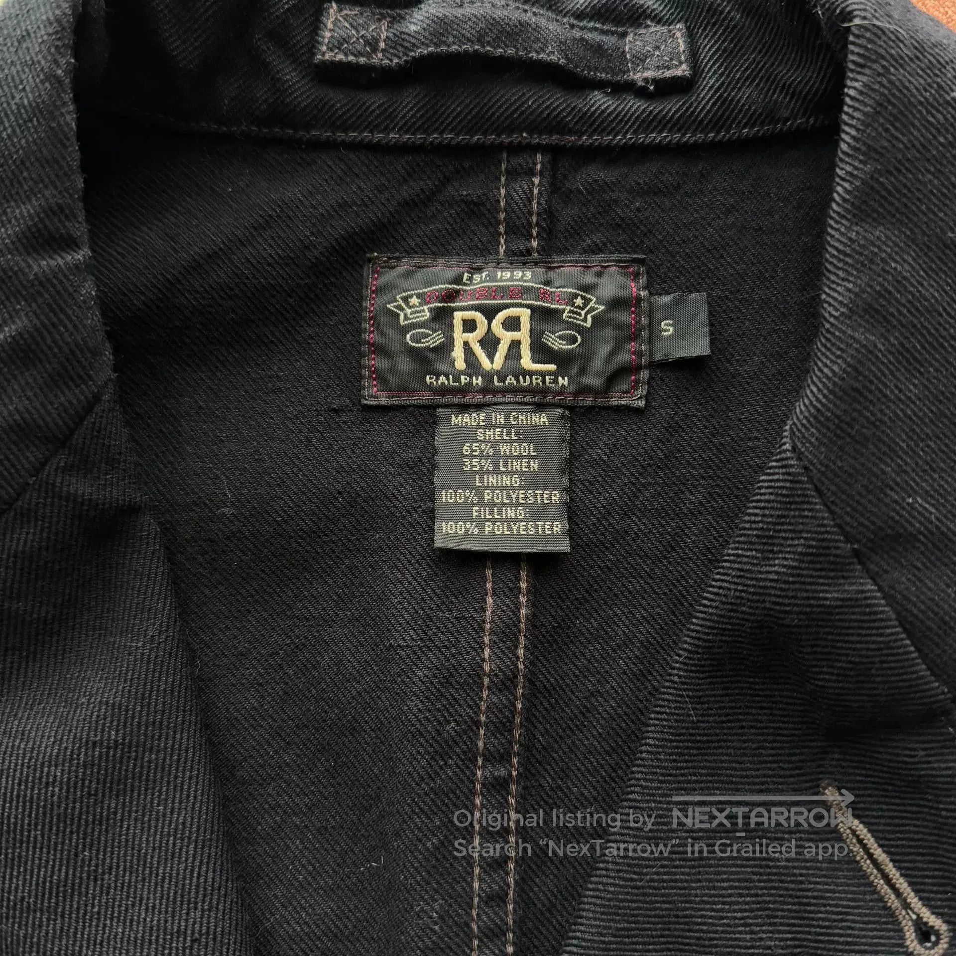 RRL Ralph Lauren RRL Wool Blend Workwear Jacket. Size US S / EU 44-46 / 1 - 3 Thumbnail