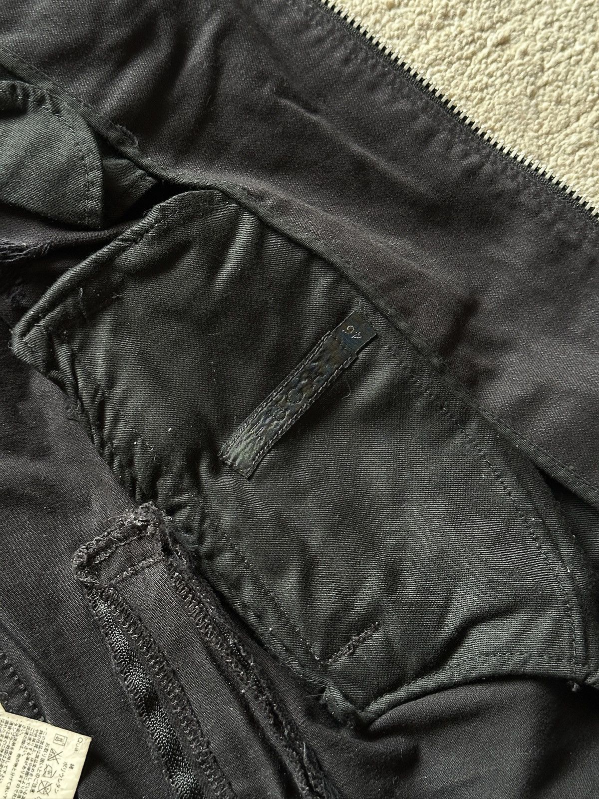 GOSTAR DE FUGA 2000s FUGA Black Distressed Waxed Jacket Size US S / EU 44-46 / 1 - 9 Thumbnail