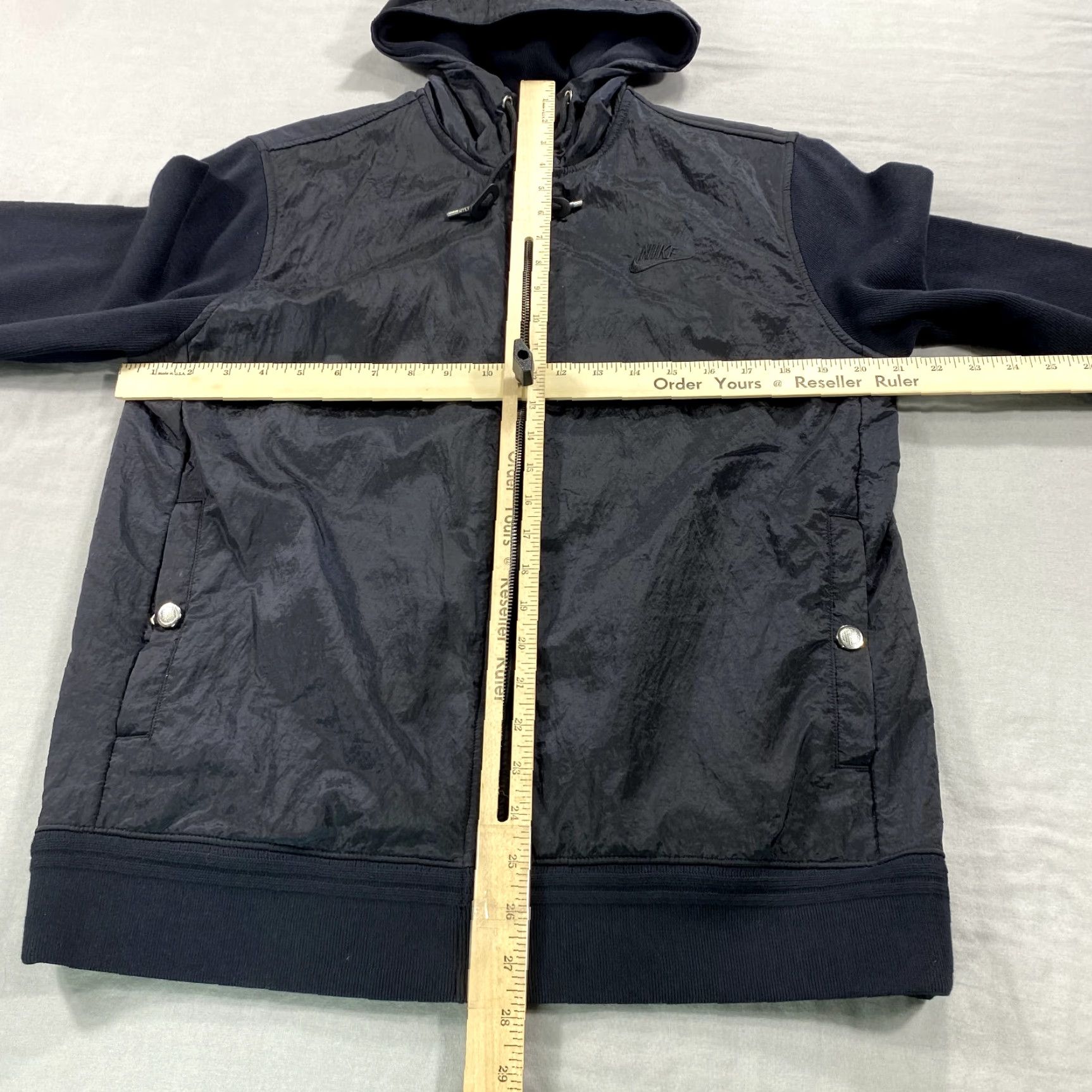 Nike Nike Jacket Mens M Black Overlay Windbreaker Zip Hooded CR7 Size US M / EU 48-50 / 2 - 5 Thumbnail