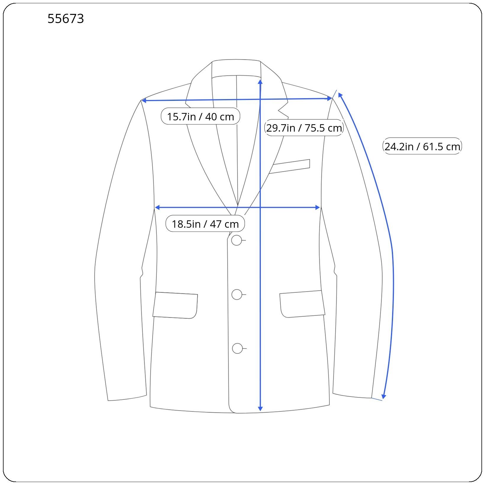 Suitsupply LAZIO TUX UK34R Navy Wool Super120 Slim Blazer 55673 Size 34R - 4 Thumbnail