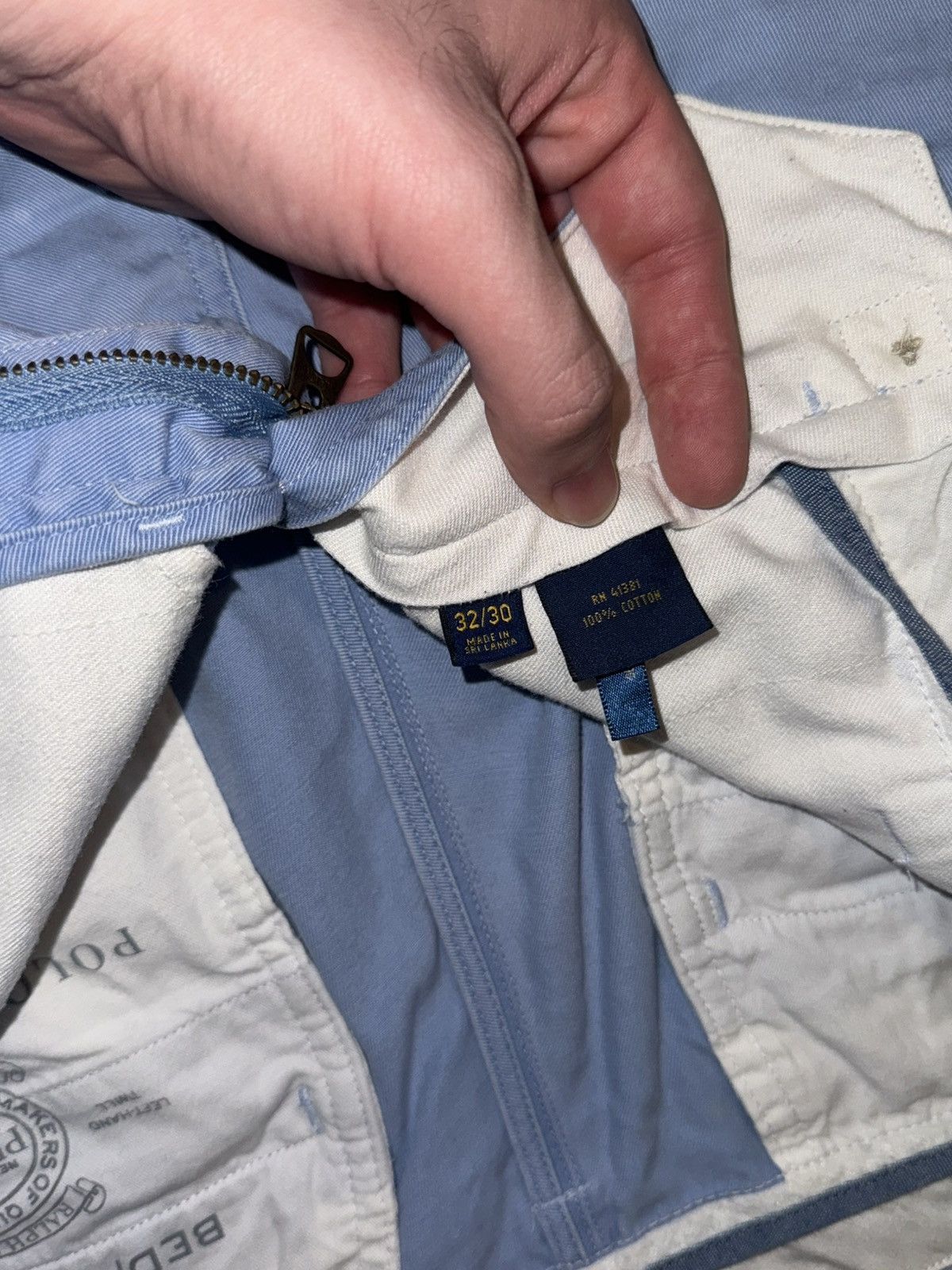 Polo Ralph Lauren Polo Ralph Lauren “Bedford” Chino–Harbor Island Blue (32x30) Size US 32 / EU 48 - 7 Thumbnail
