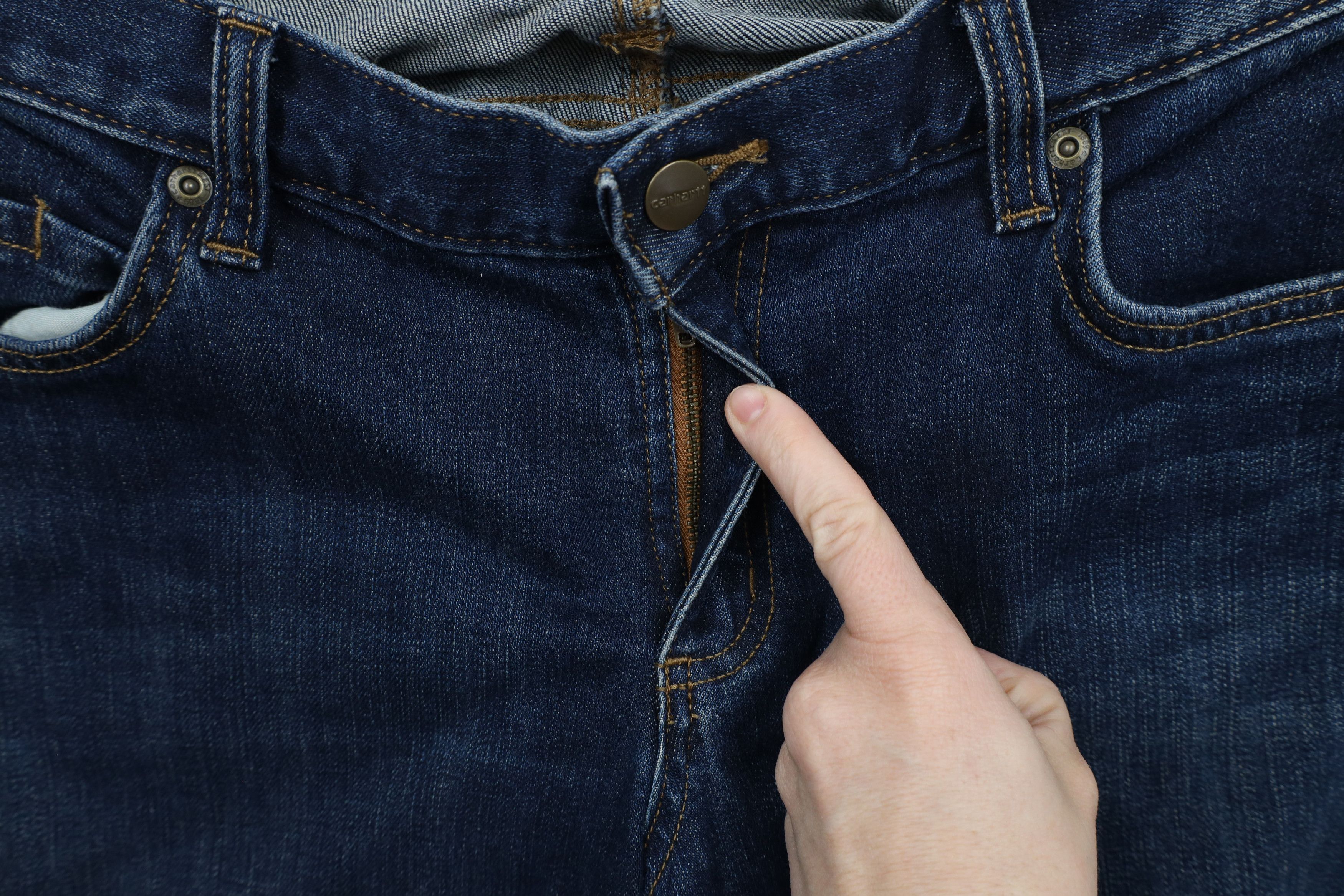 Carhartt × Vintage Vintage Carhartt Short Original Fit Straight Leg Denim Jeans Size 36" / US 14 / IT 50 - 6 Thumbnail