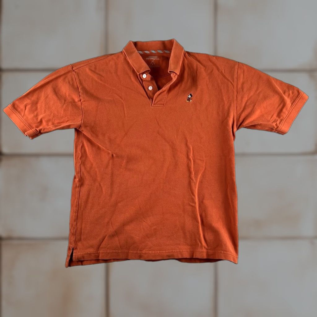 Disney Disney Parks Shirt Men's S Orange Mickey Mouse Polo Authentic Original Size US S / EU 44-46 / 1 - 1 Thumbnail