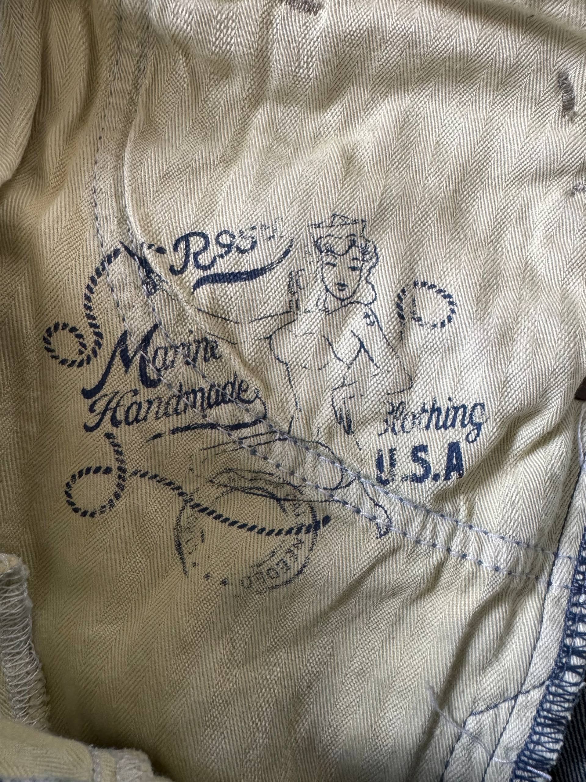 Vintage Vintage R95 Washed Denim Blue Jeans Pants Size US 33 - 10 Thumbnail