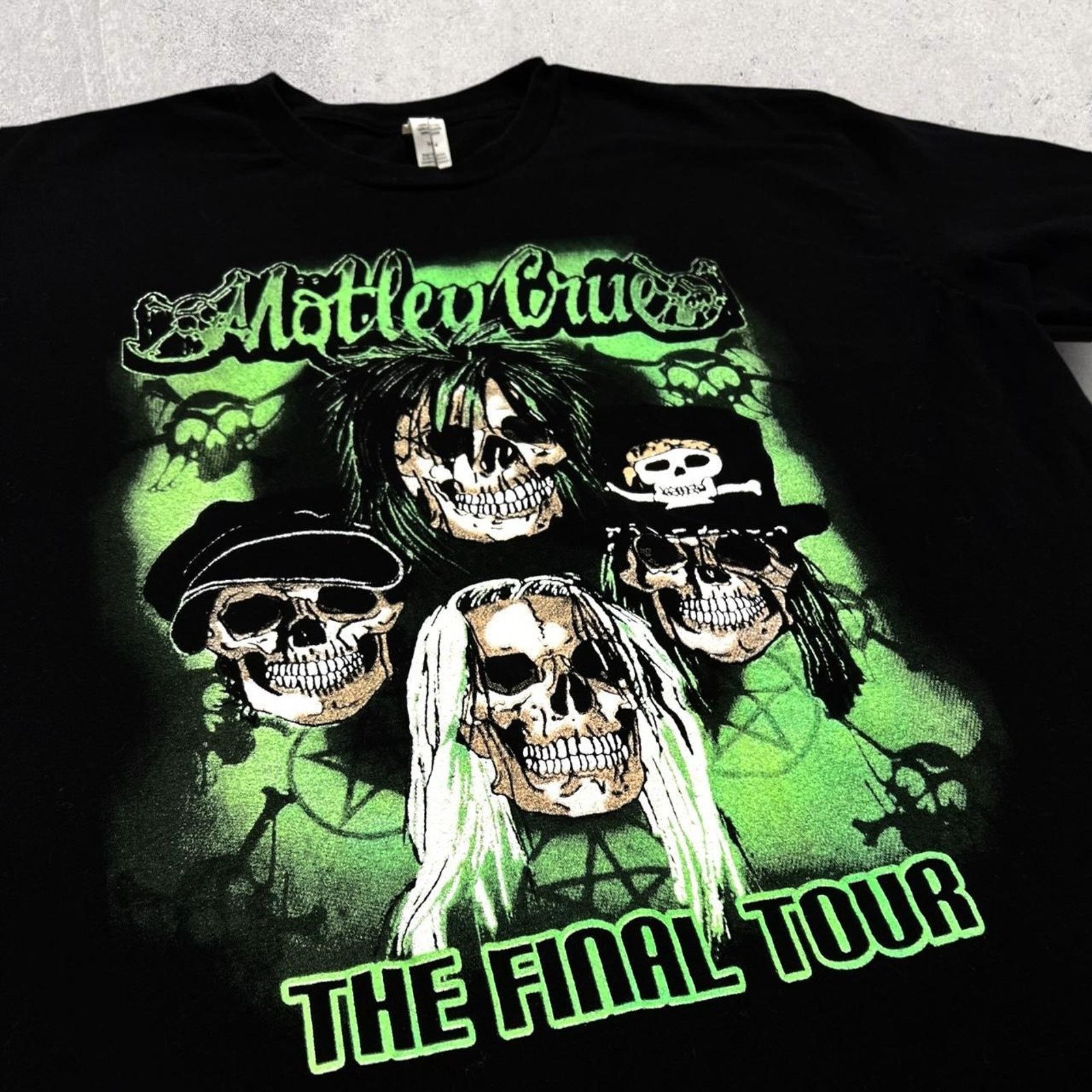 Other Mötley Crue ‘The Final Tour’ 2015 Double Sided Rock T-Shirt Size US M / EU 48-50 / 2 - 2 Thumbnail