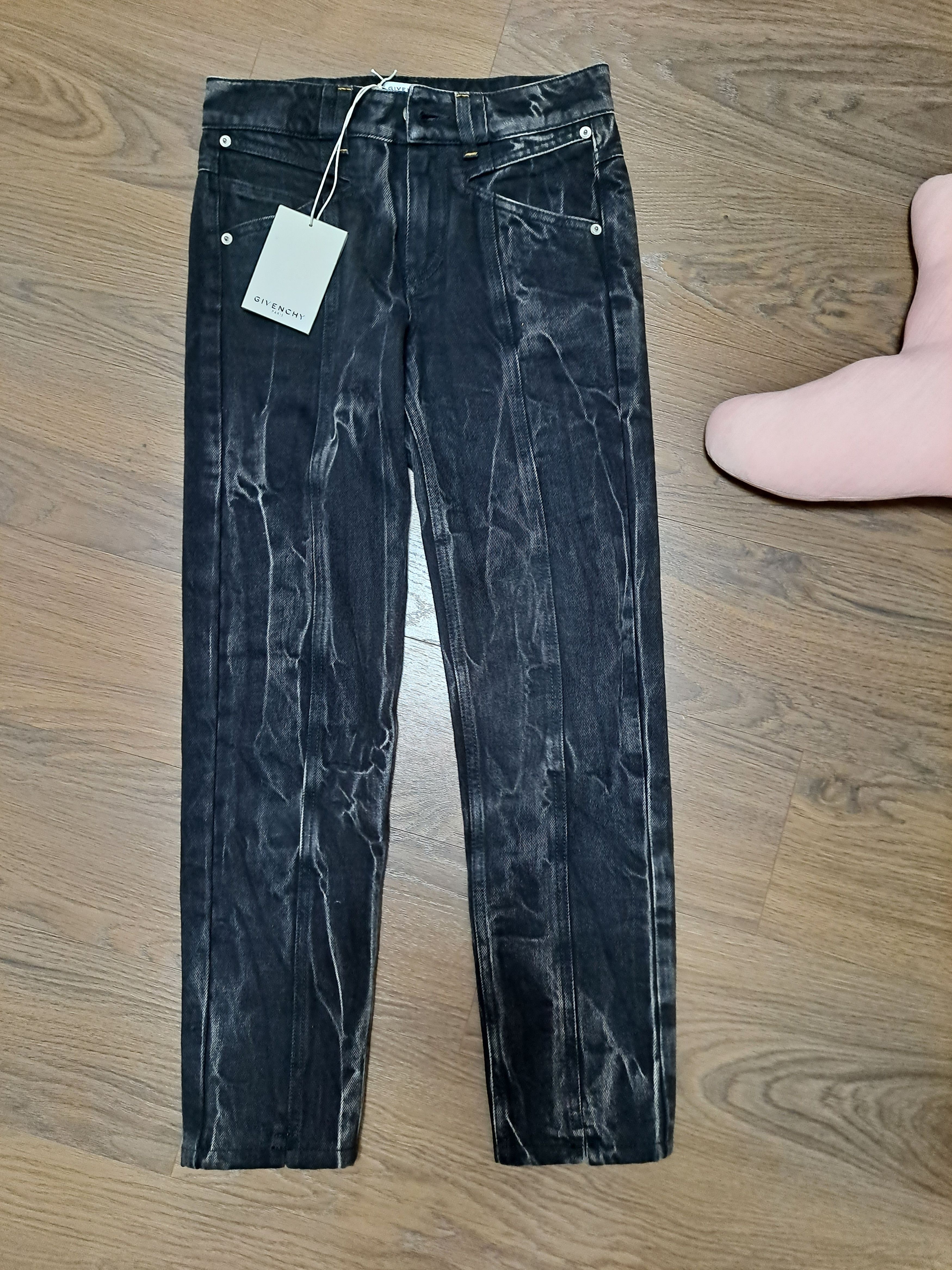 Givenchy NWT €1K GIVENCHY THUNDERBOLT DENIM JEAN PANTS Size 27" / US 4 / IT 40 - 1 Thumbnail