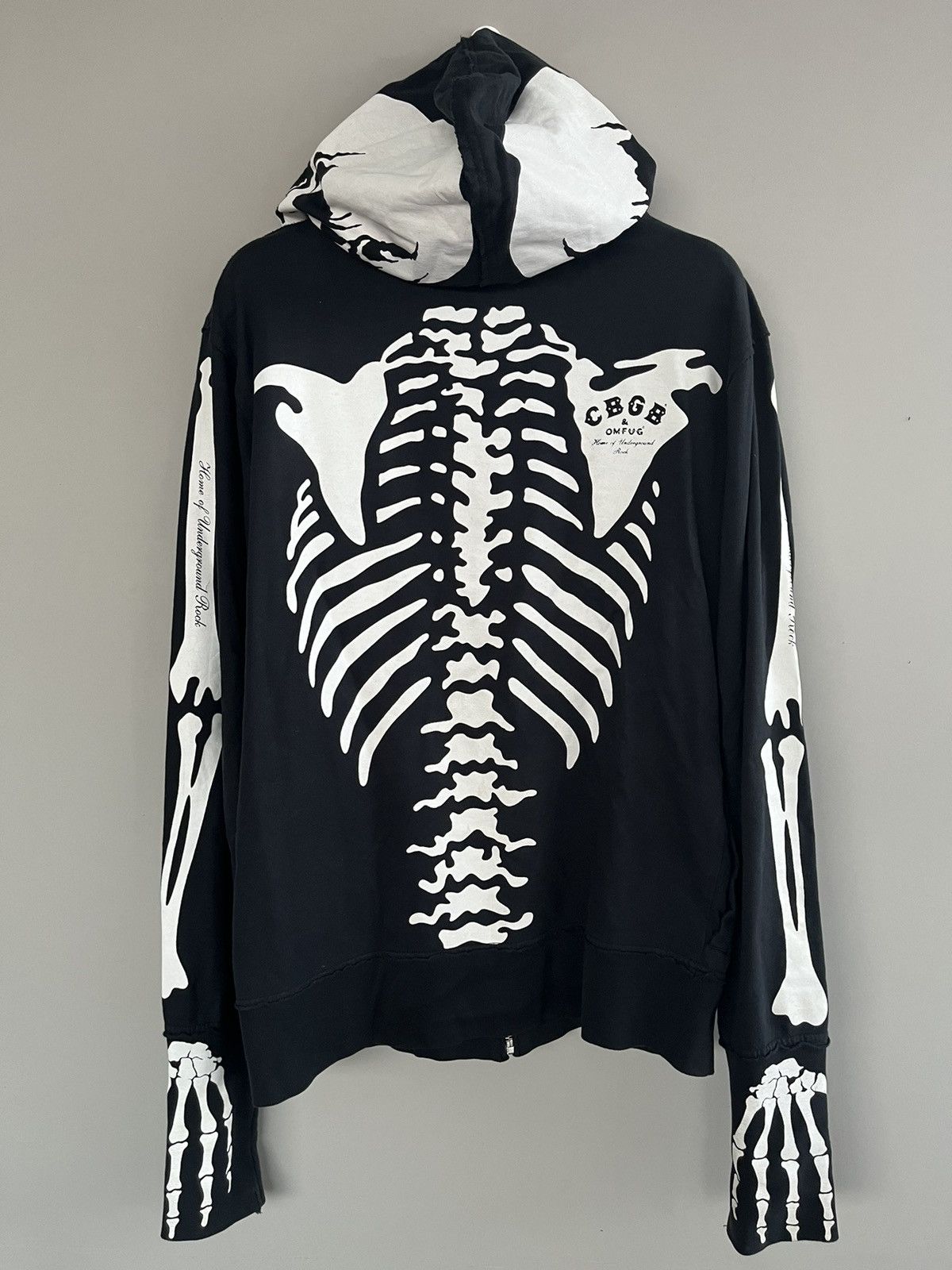 5351 POUR LES HOMMES SKELETON CBGB & OMFUG JAPANESE SEDITIONARIES PUNK STYLE Size US L / EU 52-54 / 3 - 2 Thumbnail