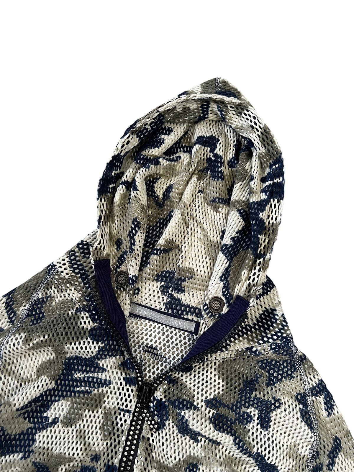 FranCisT MOR.K.S 1990 FranCisT MOR.K.S Camo Mesh Zipper Sweater Size US S / EU 44-46 / 1 - 3 Thumbnail
