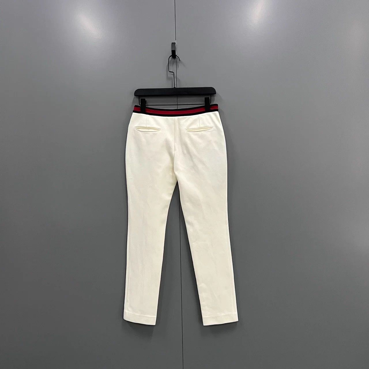 Gucci GUCCI Ivory Pants S New with tags jc605374 Size 26" / US 2 / IT 38 - 2 Thumbnail