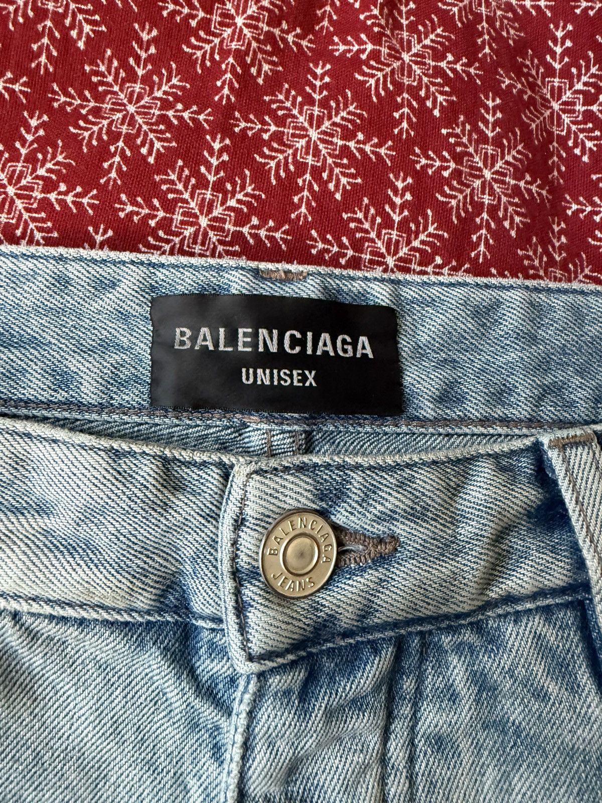 Balenciaga Balenciaga Baggy Denim Light Blue Wash Size US 32 / EU 48 - 3 Thumbnail