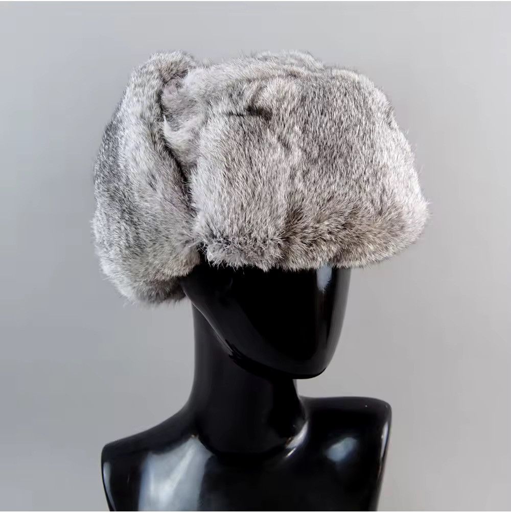 Other Warm Fur Bomber Hat With Earflaps Size ONE SIZE - 4 Thumbnail