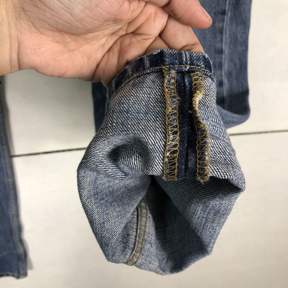 Carhartt 🔥True Vintage Distressed Denim Jeans Workers Carhartt WIP Size US 35 - 12 Thumbnail