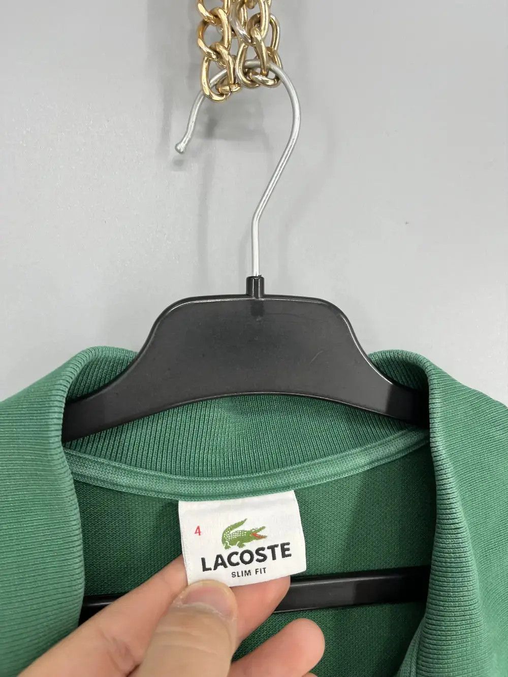 Lacoste Vintage Luxury Lacoste Big Logo Polo t-shirt Size US M / EU 48-50 / 2 - 7 Thumbnail