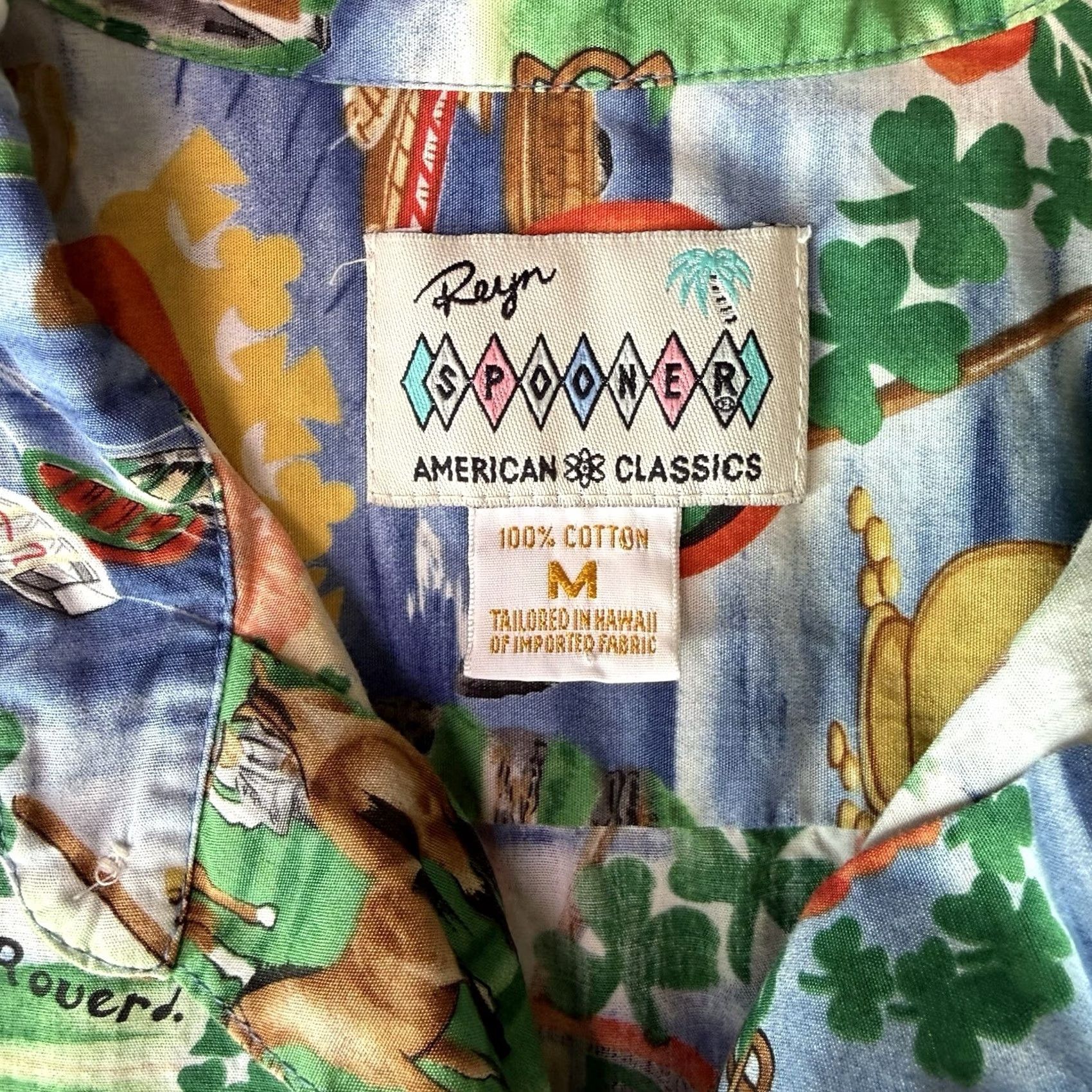 Reyn Spooner Reyn Spooner St Patricks Day Shirt Multicolor Ireland Irish Short Sleeve Party M Size US M / EU 48-50 / 2 - 6 Thumbnail