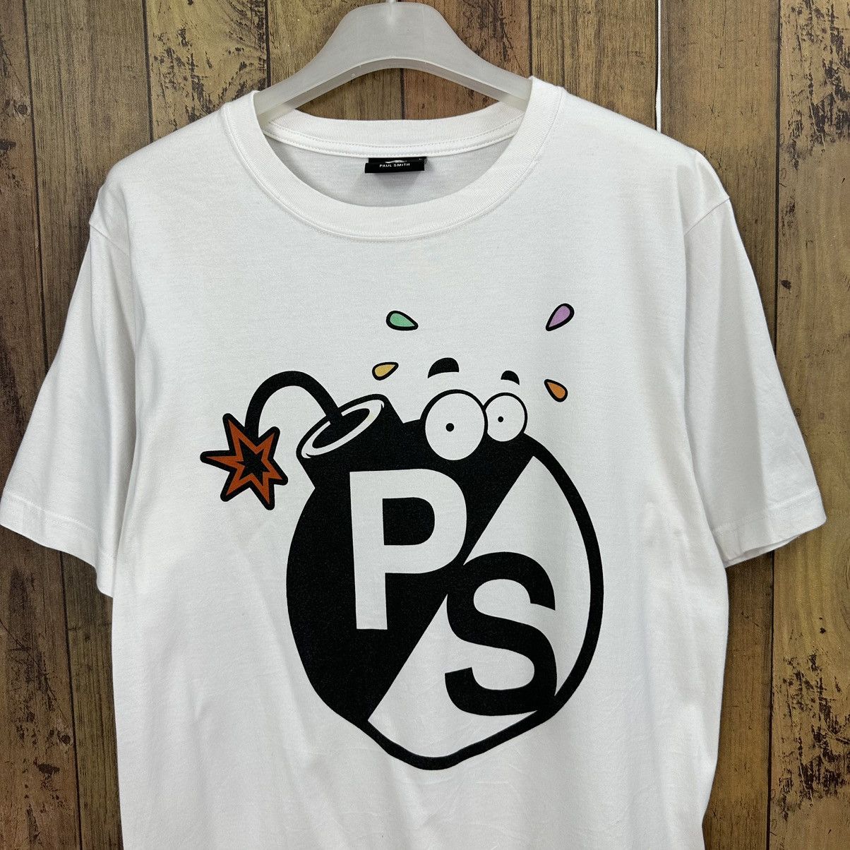 Paul Smith Paul Smith Bomb Tshirt A691 Size US M / EU 48-50 / 2 - 2 Thumbnail