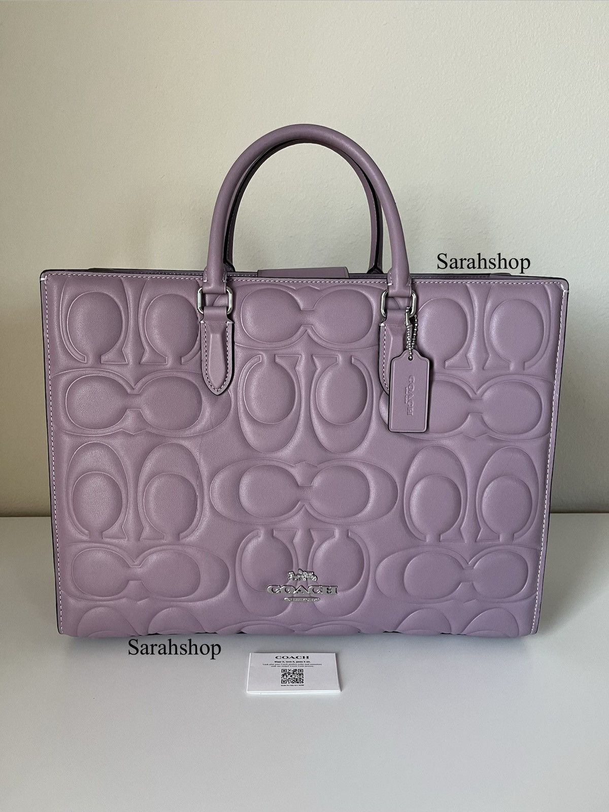 Coach Maggie Tote In Signature Leather Size ONE SIZE - 1 Thumbnail