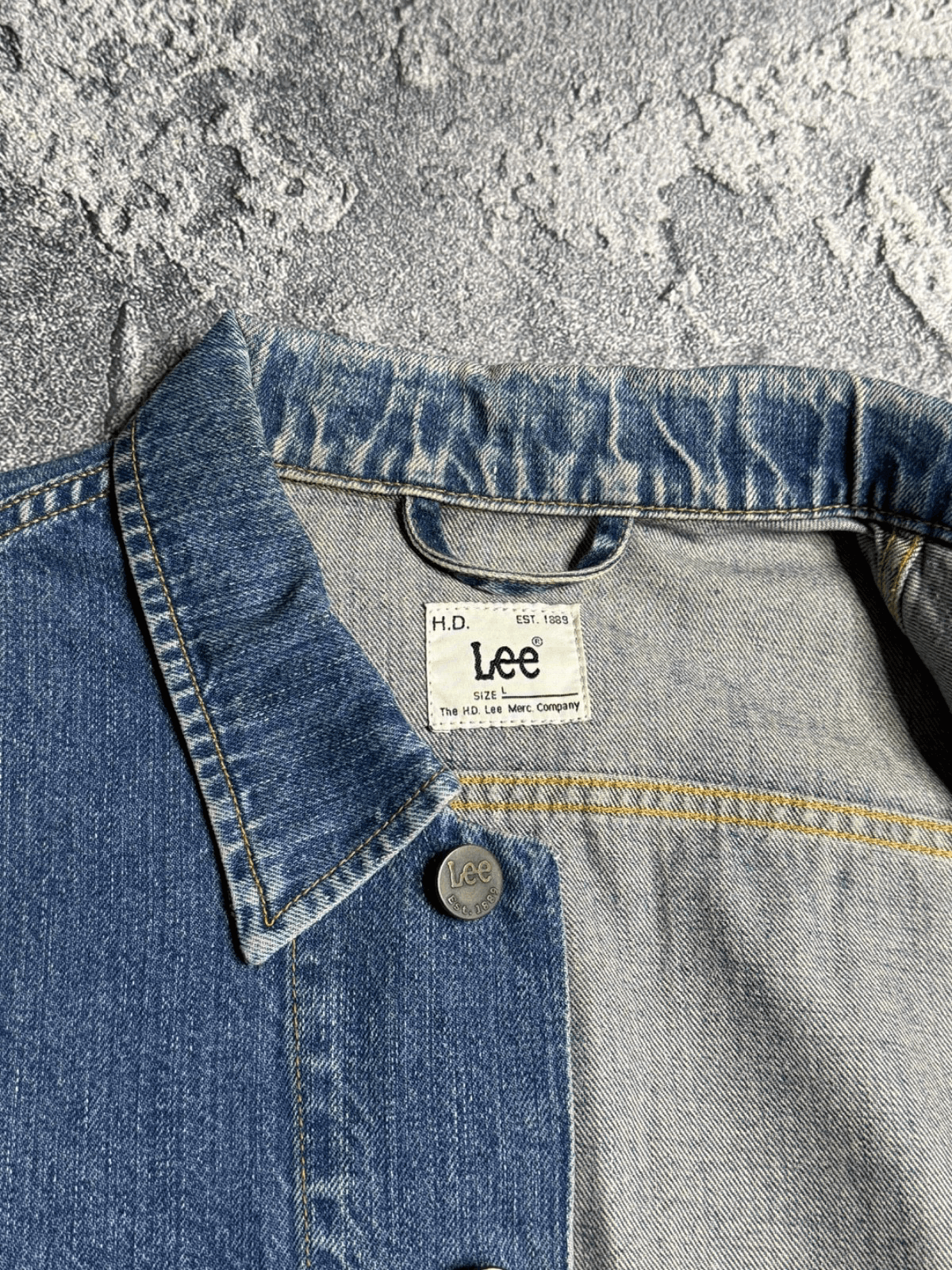 Lee Lee men's denim jacket L Size US L / EU 52-54 / 3 - 8 Thumbnail