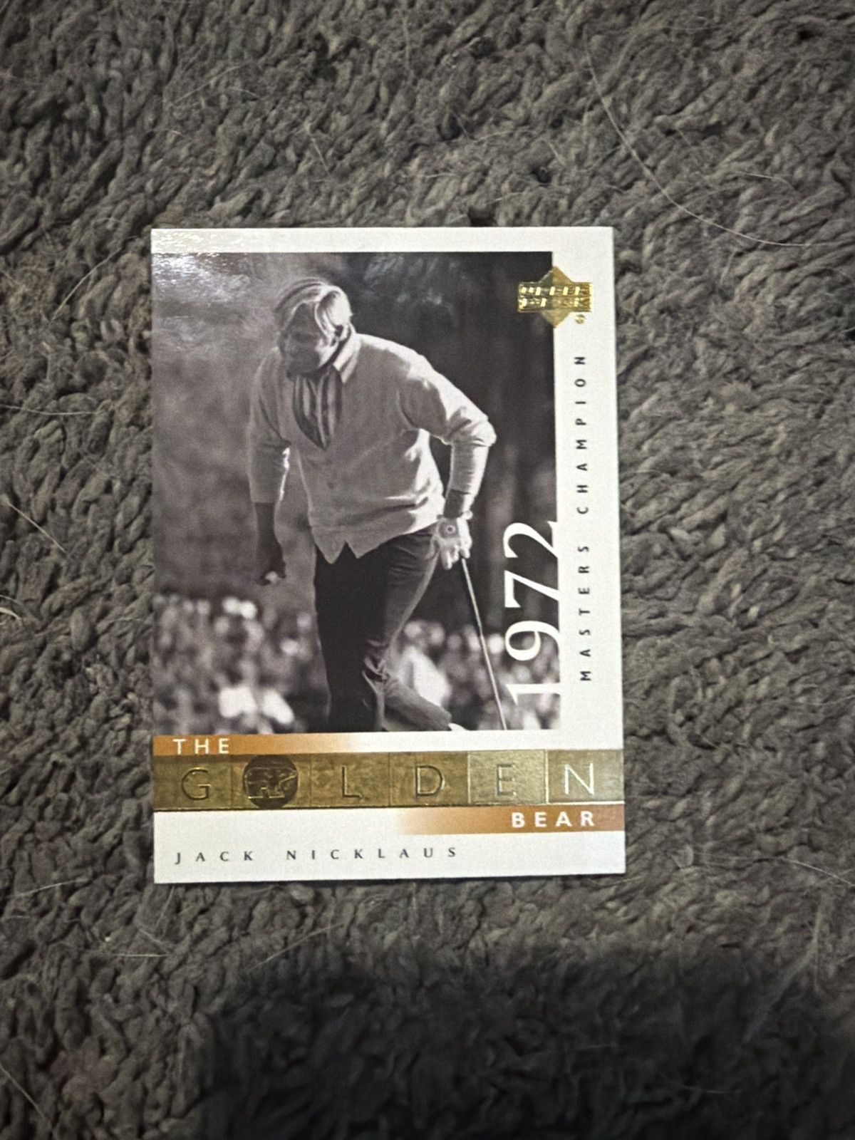 PGA Tour 2001 Upper Deck #115 Jack Nicklaus Card Size ONE SIZE - 1 Thumbnail