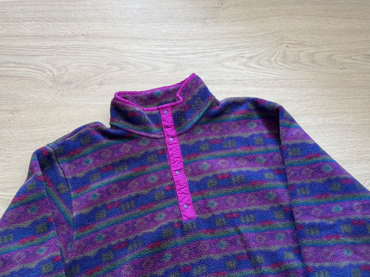 L.L. Bean Vintage 90s L. L. Bean Fleece Made In USA Pulover Size US M / EU 48-50 / 2 - 2 Thumbnail