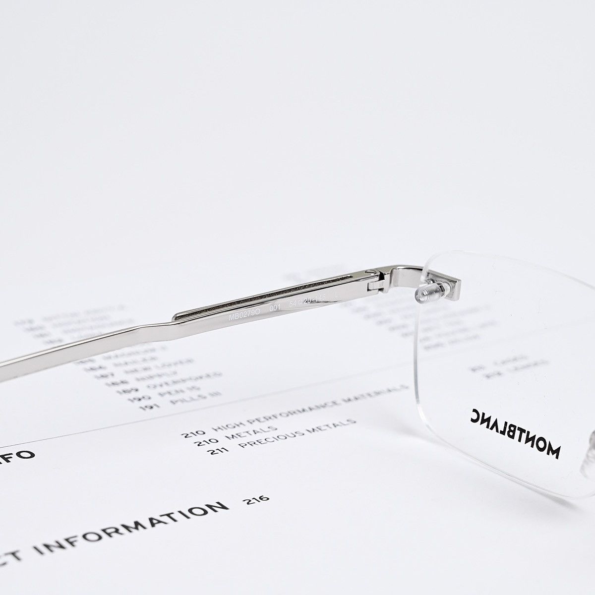 Montblanc MONBLANCE MB0279O GLASSES Size ONE SIZE - 7 Thumbnail