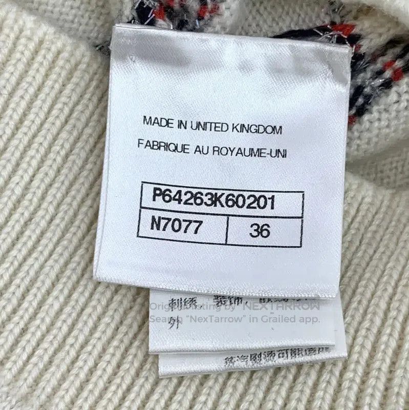 Chanel Chanel Colorblock Cashmere Pullover Sweater . Size XS / US 0-2 / IT 36-38 - 6 Thumbnail