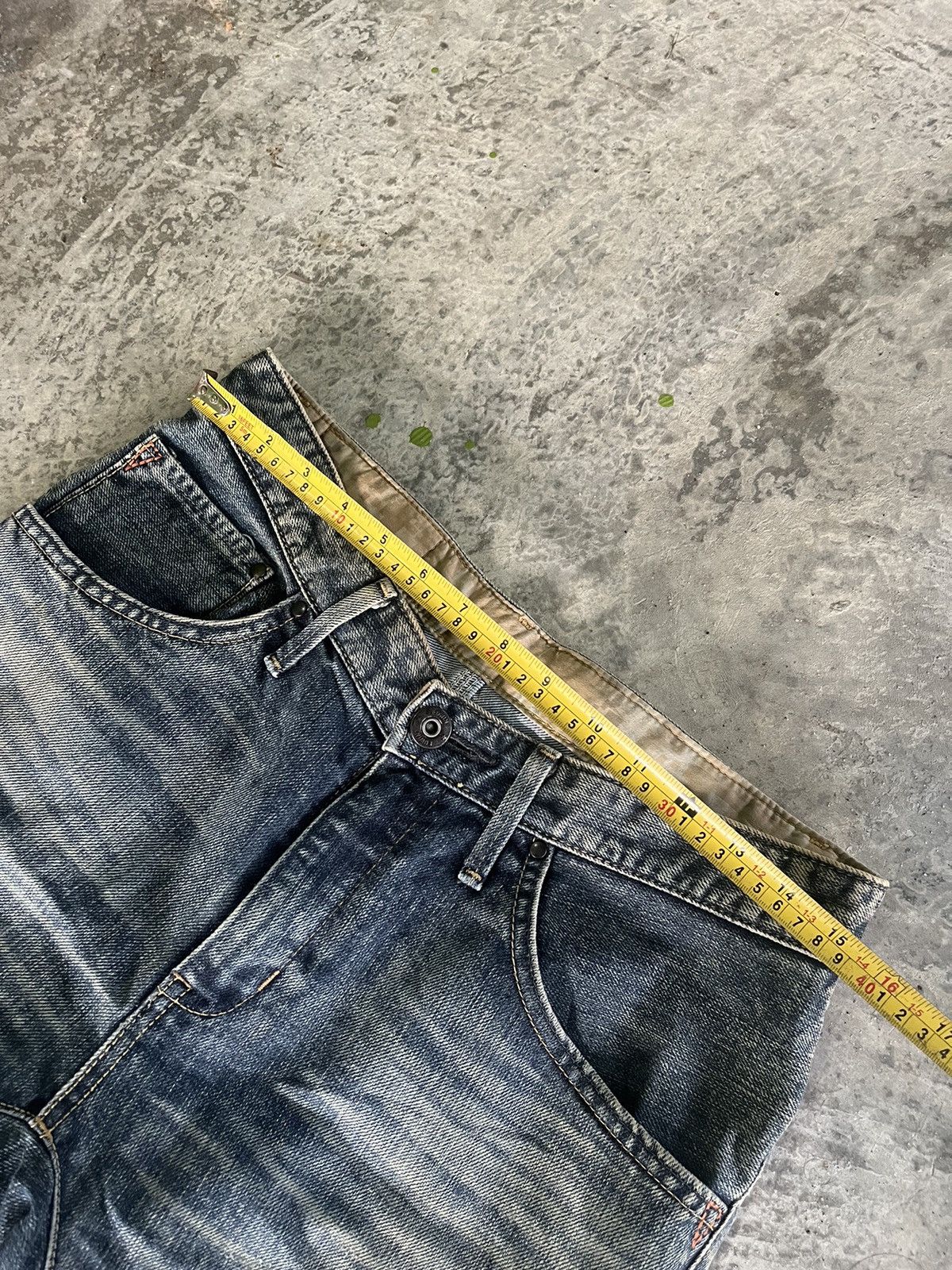Edwin × Hysteric Glamour × If Six Was Nine Sick Engineering Edwin Denim Size US 31 - 13 Thumbnail