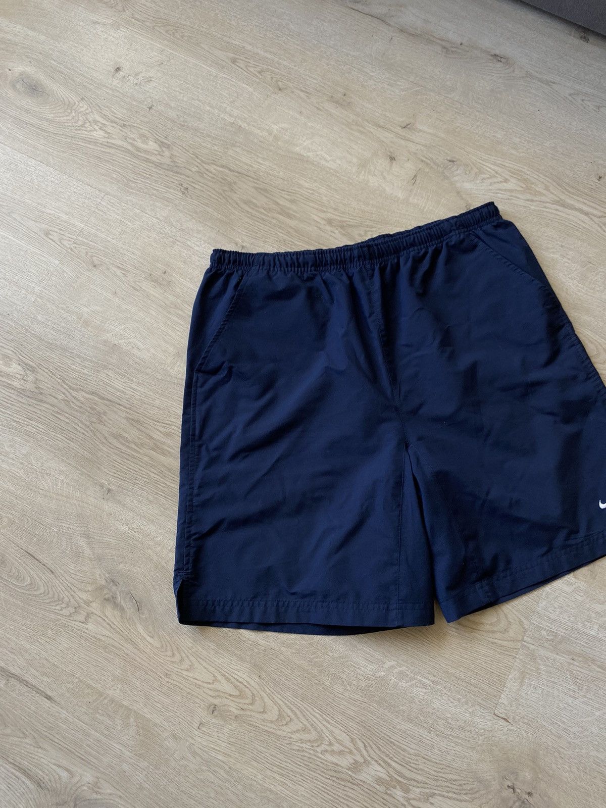 Japanese Brand × Nike × Vintage Vintage Nike Shorts Min Swoosh Drill baggy Hype Japanese Y2K Size US 34 / EU 50 - 3 Thumbnail