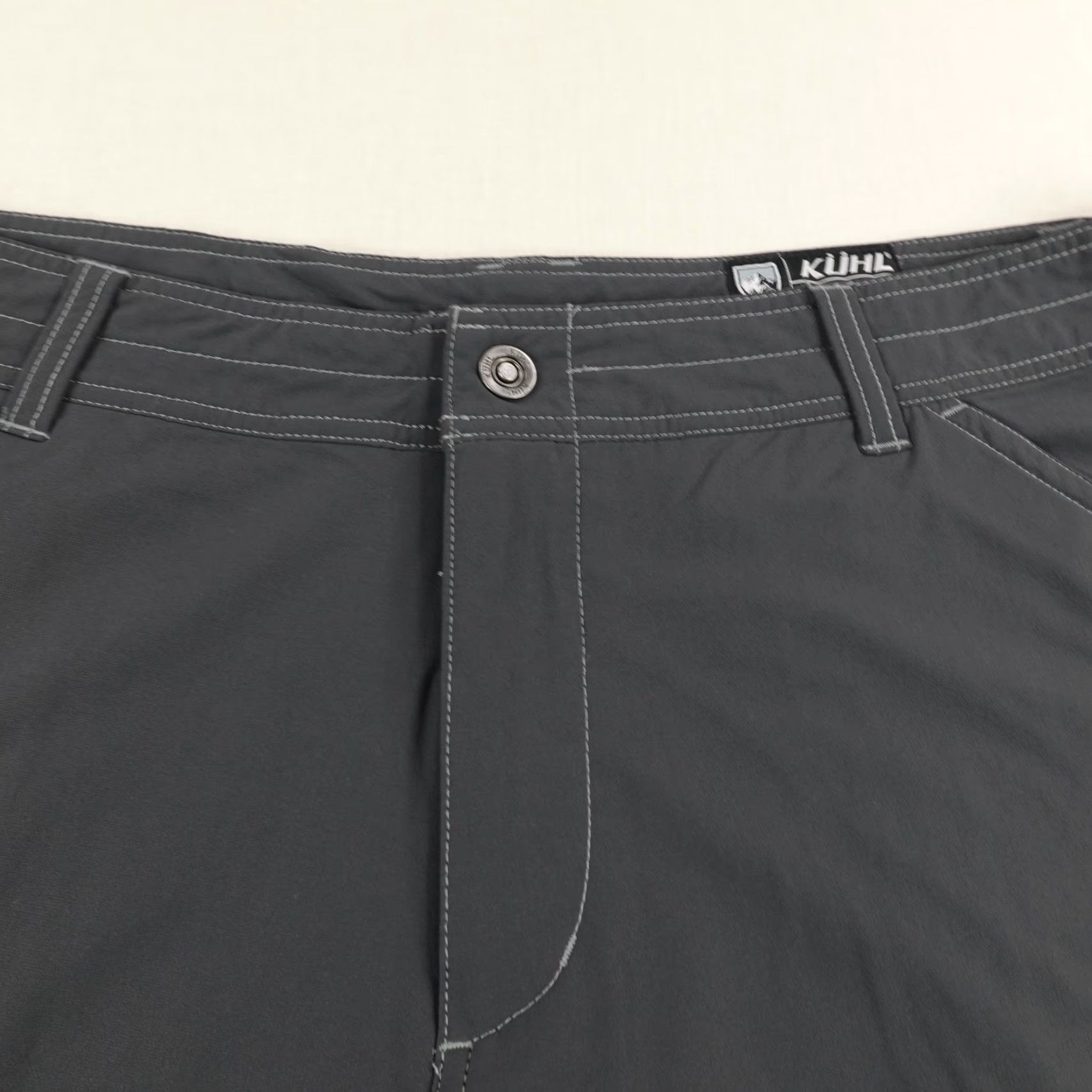 Vintage Kuhl Mens Shorts Cargo 40 Adult Gray Nylon Spandex Renegade Outdoor Hiking Size US 40 / EU 56 - 2 Thumbnail