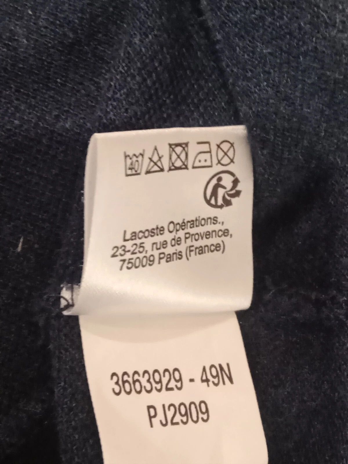 Lacoste Lacoste Polo Shirt Blue Boys. Size 16 Y / XS Size US XS / EU 42 / 0 - 8 Thumbnail