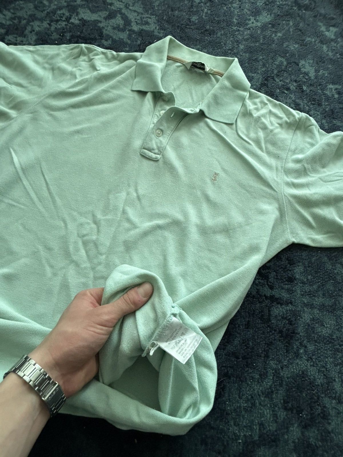 Yves Saint Laurent Polo Yves Saint Laurent pour bomme Size US L / EU 52-54 / 3 - 5 Thumbnail
