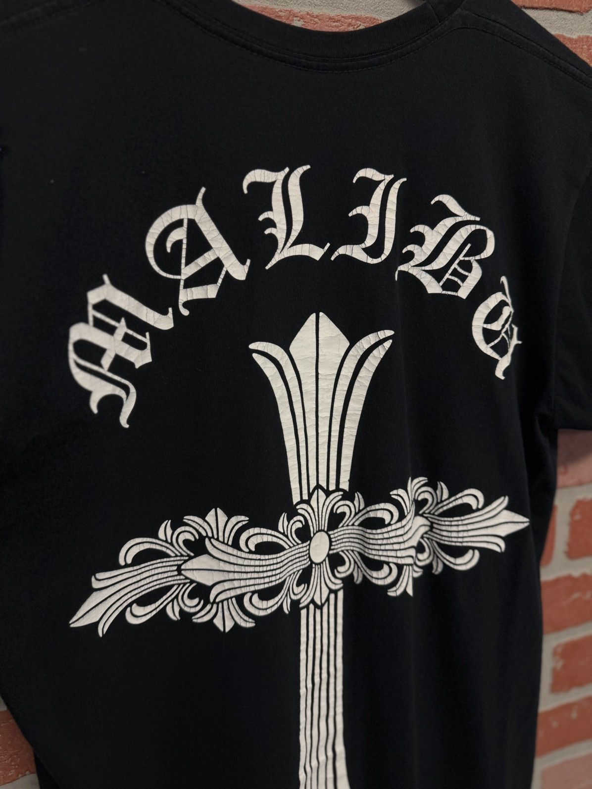 Chrome Hearts Chrome Hearts Vintage Short Sleeve Tee Size M RARE Size US M / EU 48-50 / 2 - 9 Thumbnail
