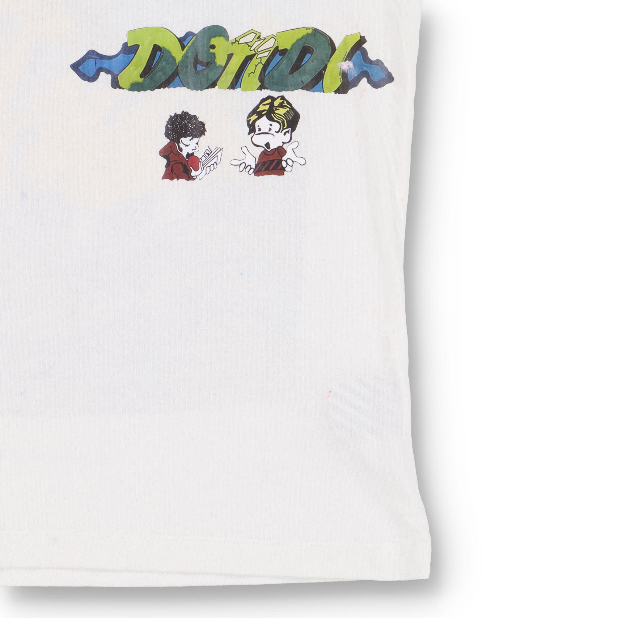 Off-White White Dondi Demon Graffiti Logo T-Shirt Size M / US 6-8 / IT 42-44 - 11 Thumbnail