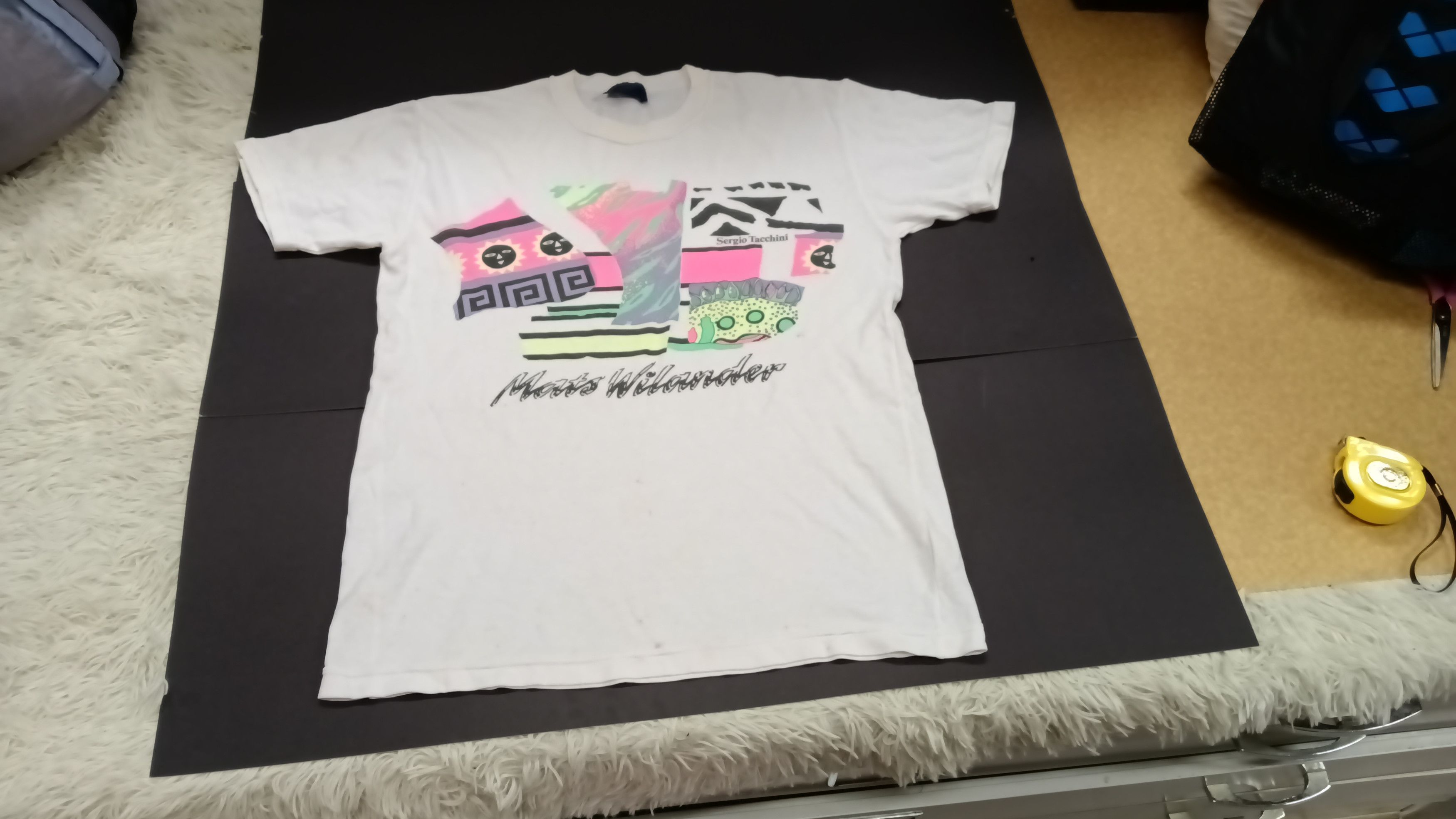 Vintage rare vintage sergio tacchini star player MATS WILANDER Size US M / EU 48-50 / 2 - 2 Thumbnail