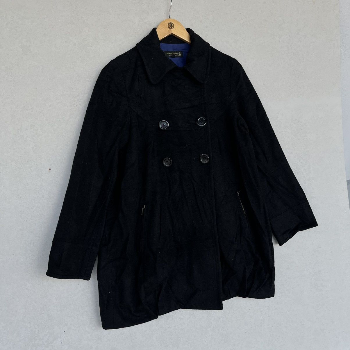 Other Vintage Black Trench Coat with double Size M Size US M / EU 48-50 / 2 - 3 Thumbnail