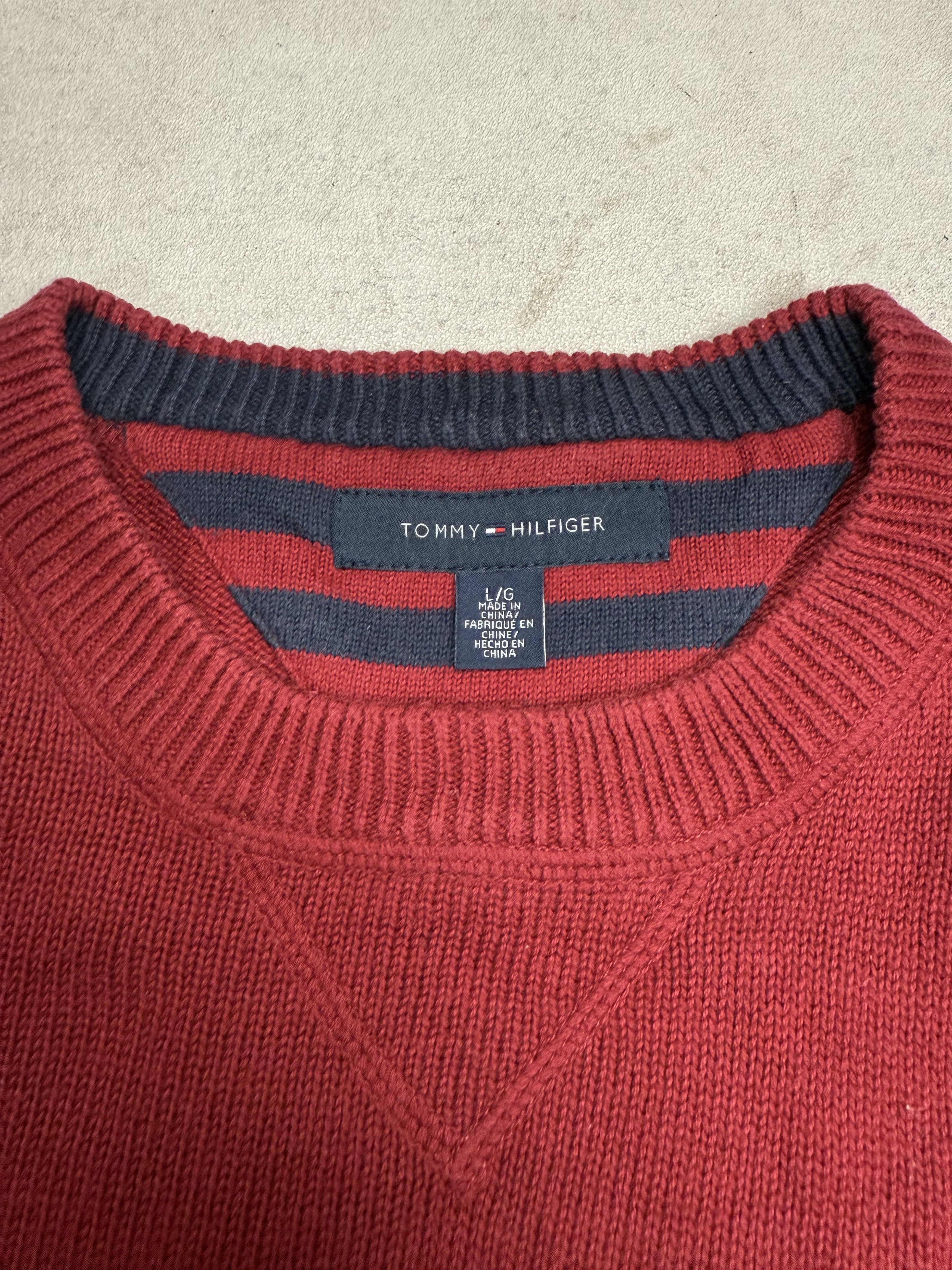 Tommy Hilfiger Tommy Hilfiger Knit Sweater Jumper Size US L / EU 52-54 / 3 - 3 Thumbnail